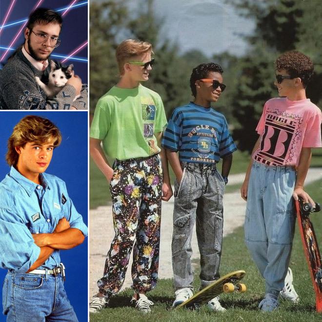 The best 80s fashion for boys