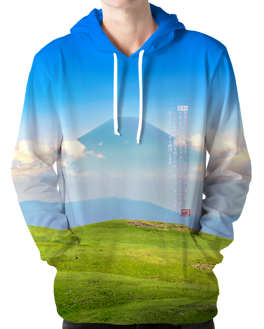 Vaporwave Aesthetic Clothing Fatal Error Hoodie