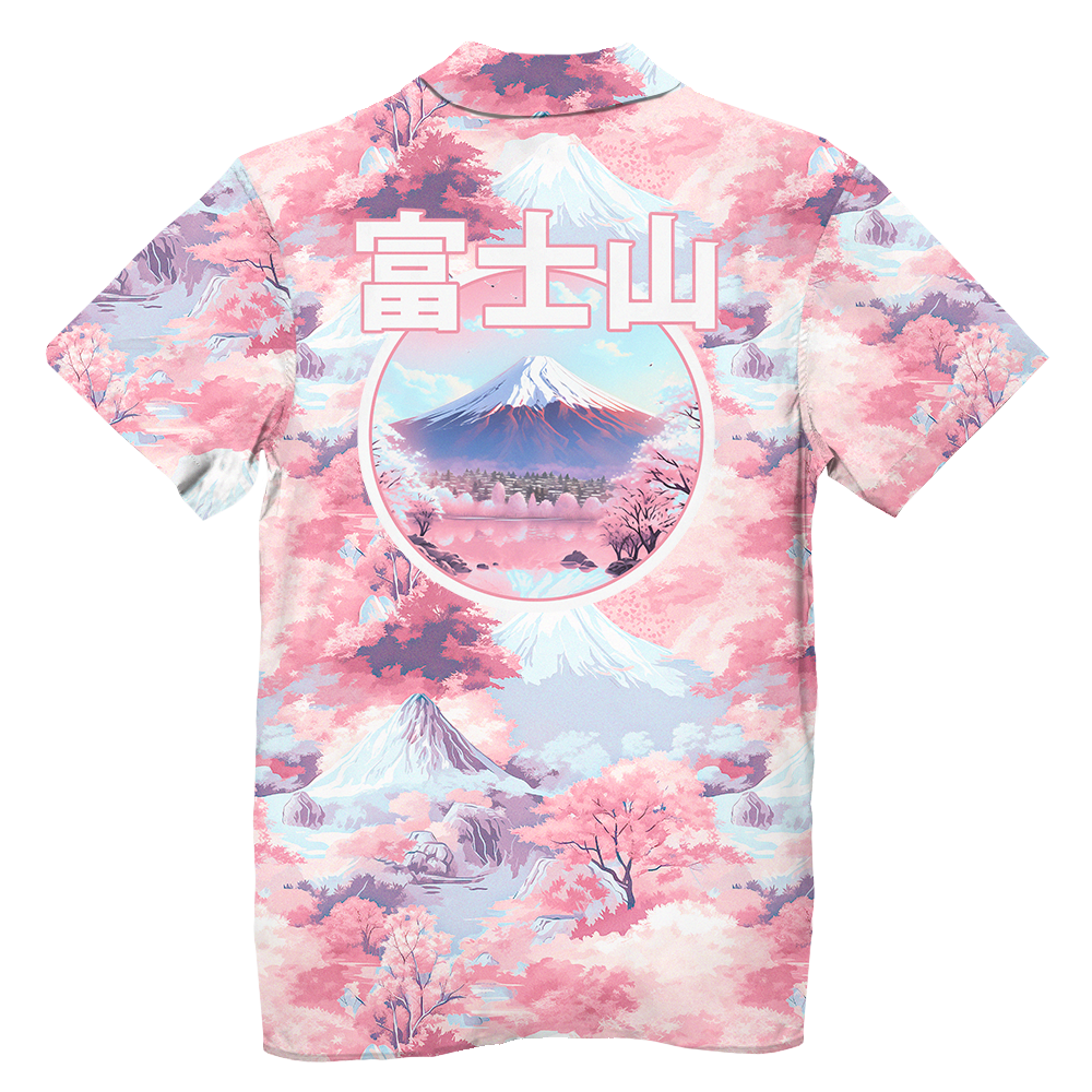Fujisan Hawaiian Shirt