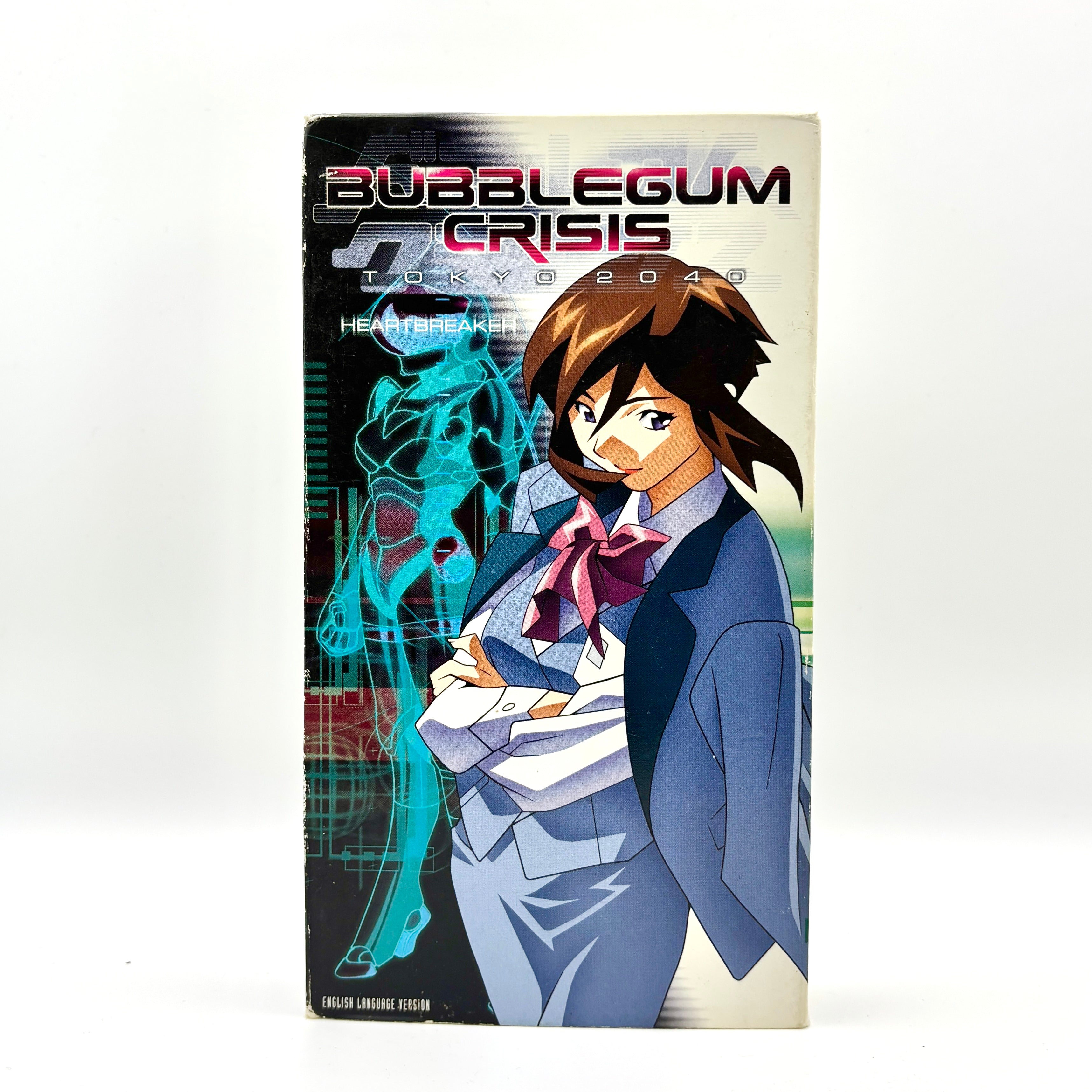 Bubblegum Crisis 2040 Heartbreaker VHS Tape – Vapor95
