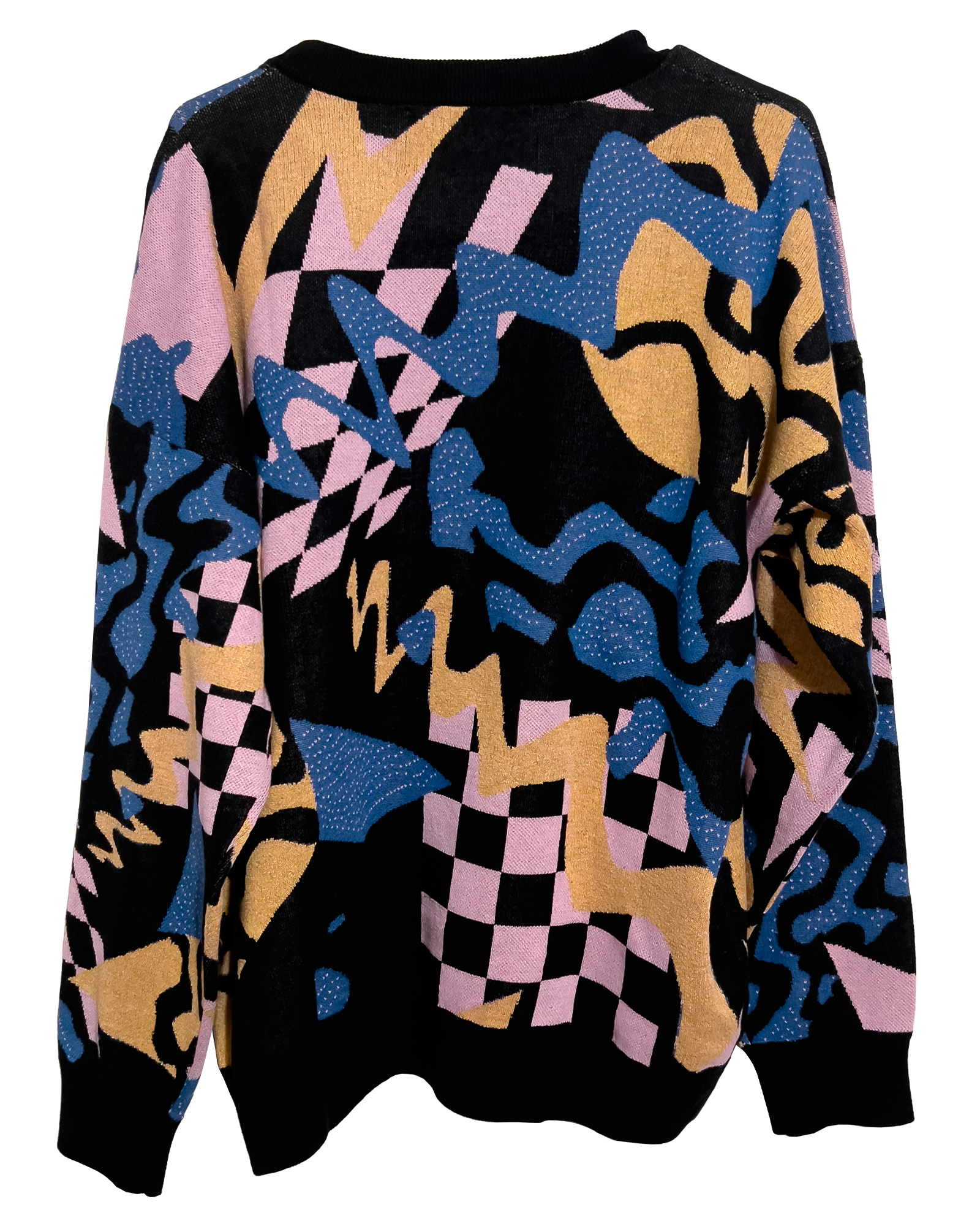 Into The Abstract Knit Sweatshirt