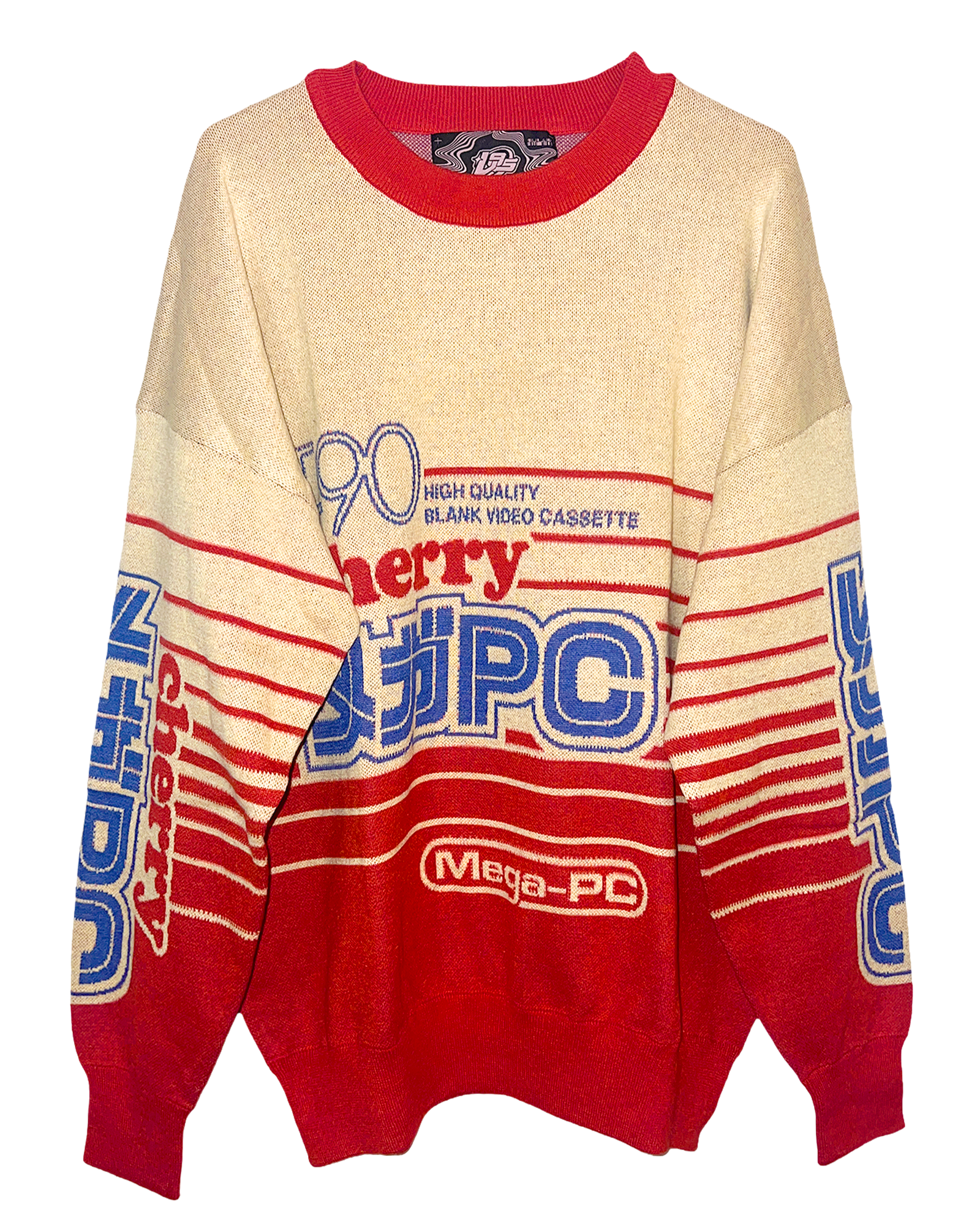 Cherry PC Knit Sweatshirt – Vapor95 Cherry PC Knit Sweatshirt – Vapor95