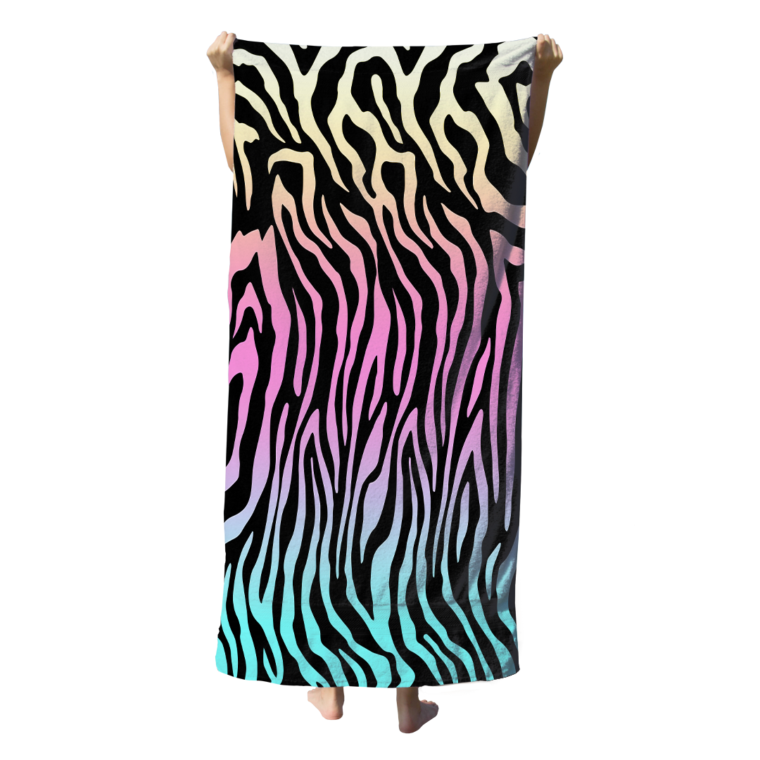 Neon Predator Beach Towel