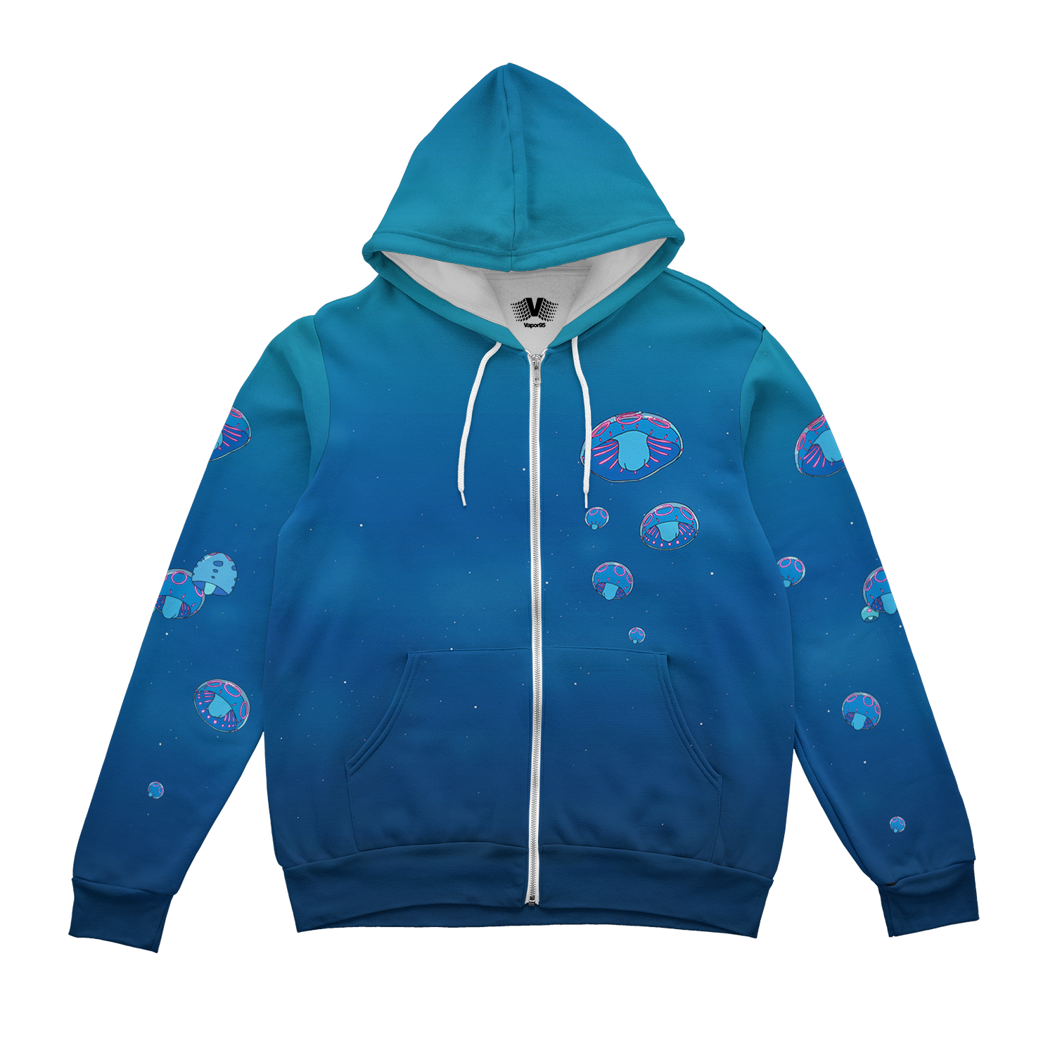 Under The Surface Zip Up Hoodie