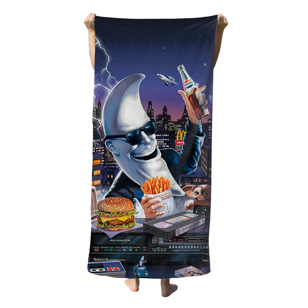 Mac Tonight Beach Towel – Vapor95