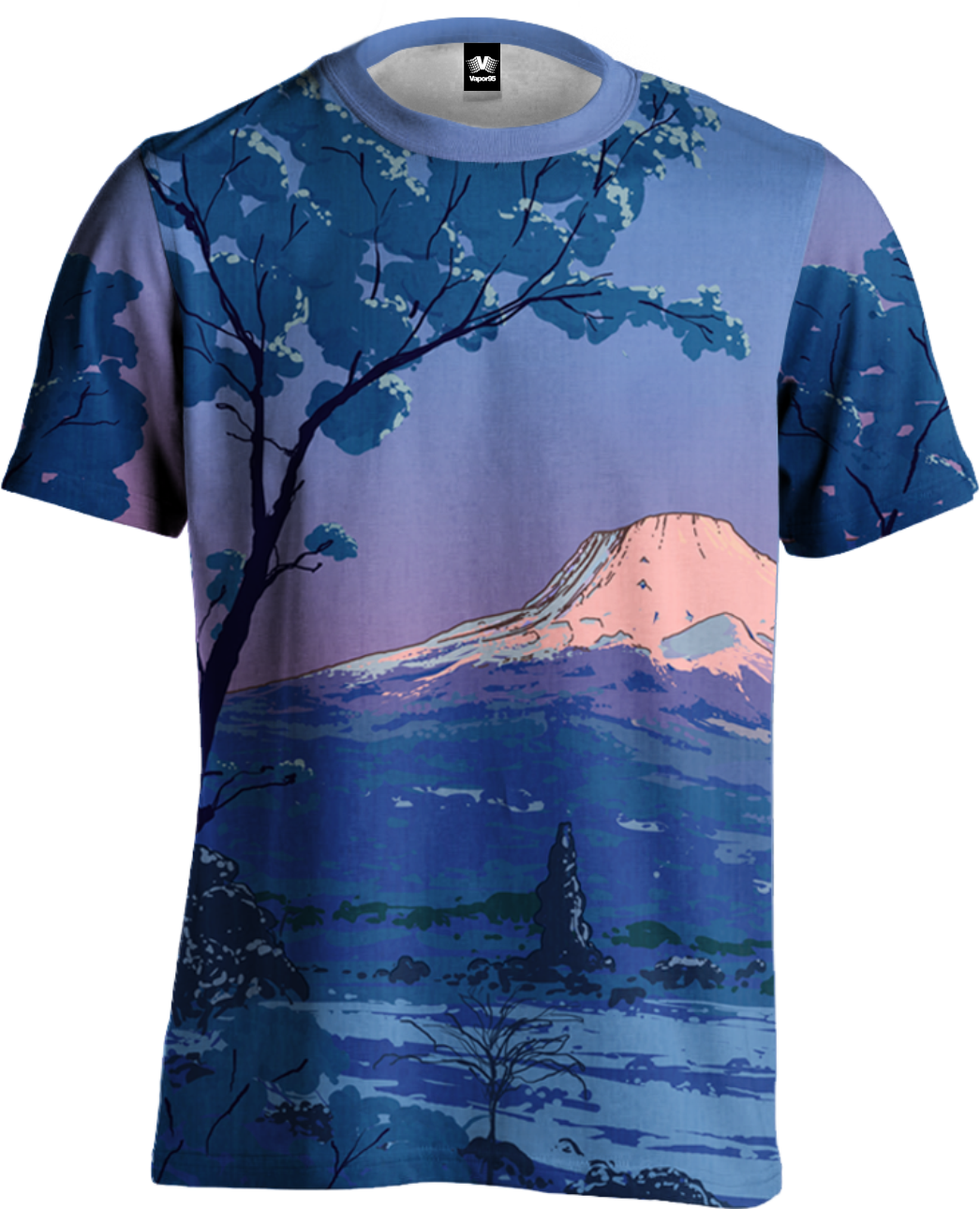 Mount Fuji Tee All Over Print Tee T6 3XL