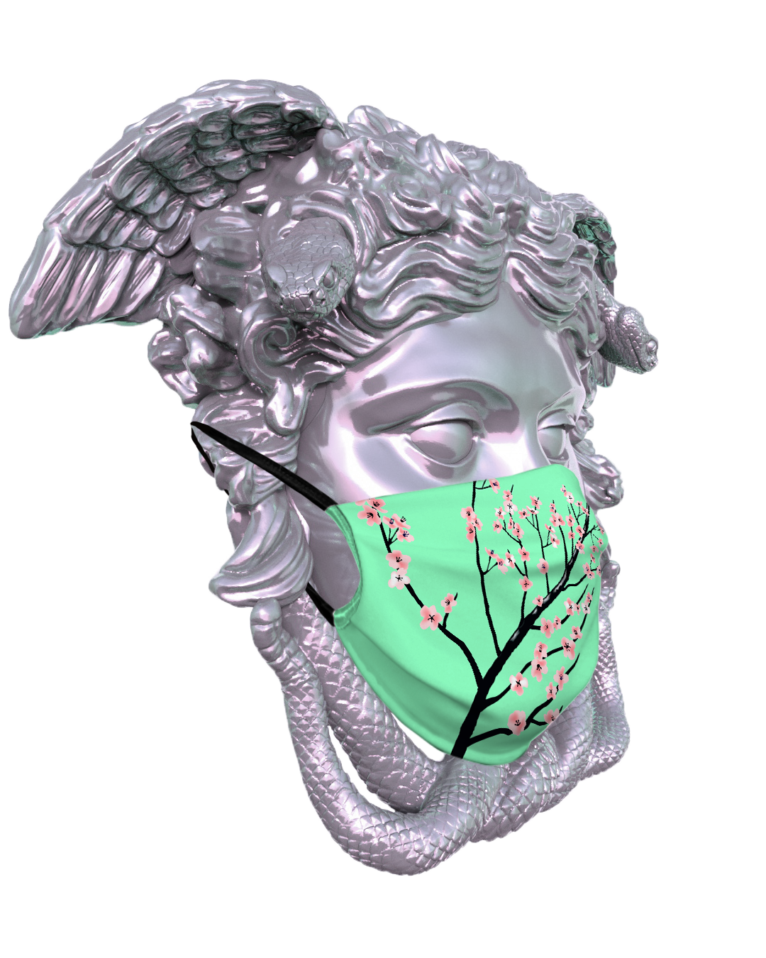 Full Bloom Face Mask Face Mask T6