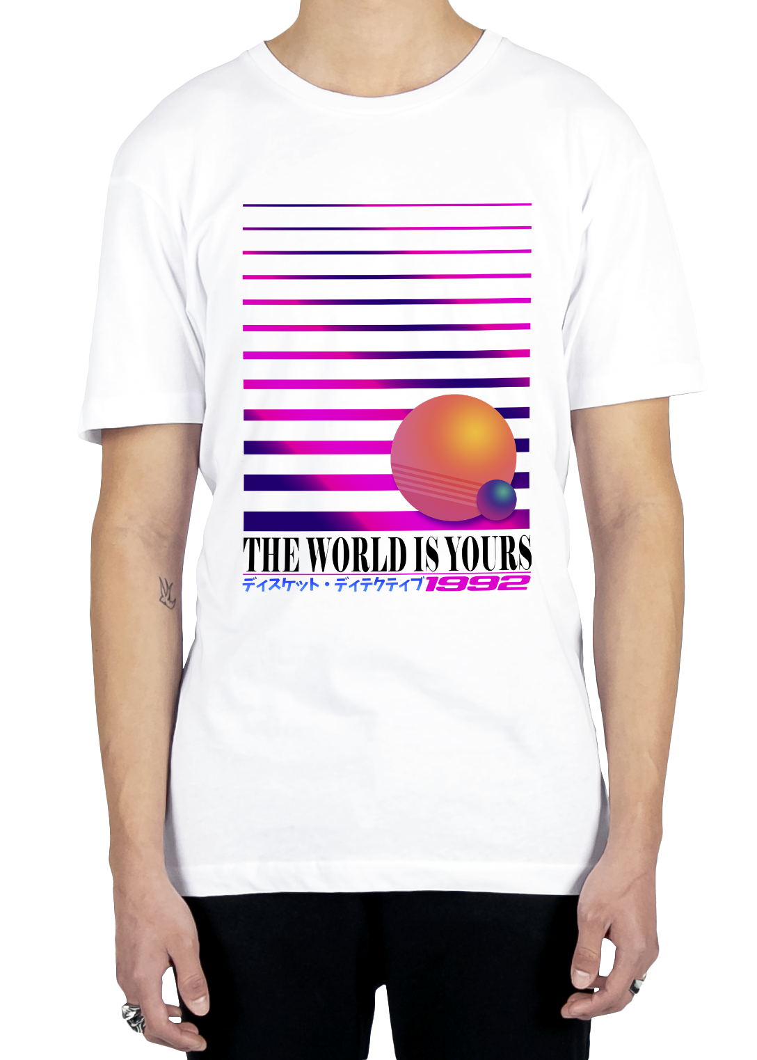 The World Is Yours Tee Graphic Tee Vapor95
