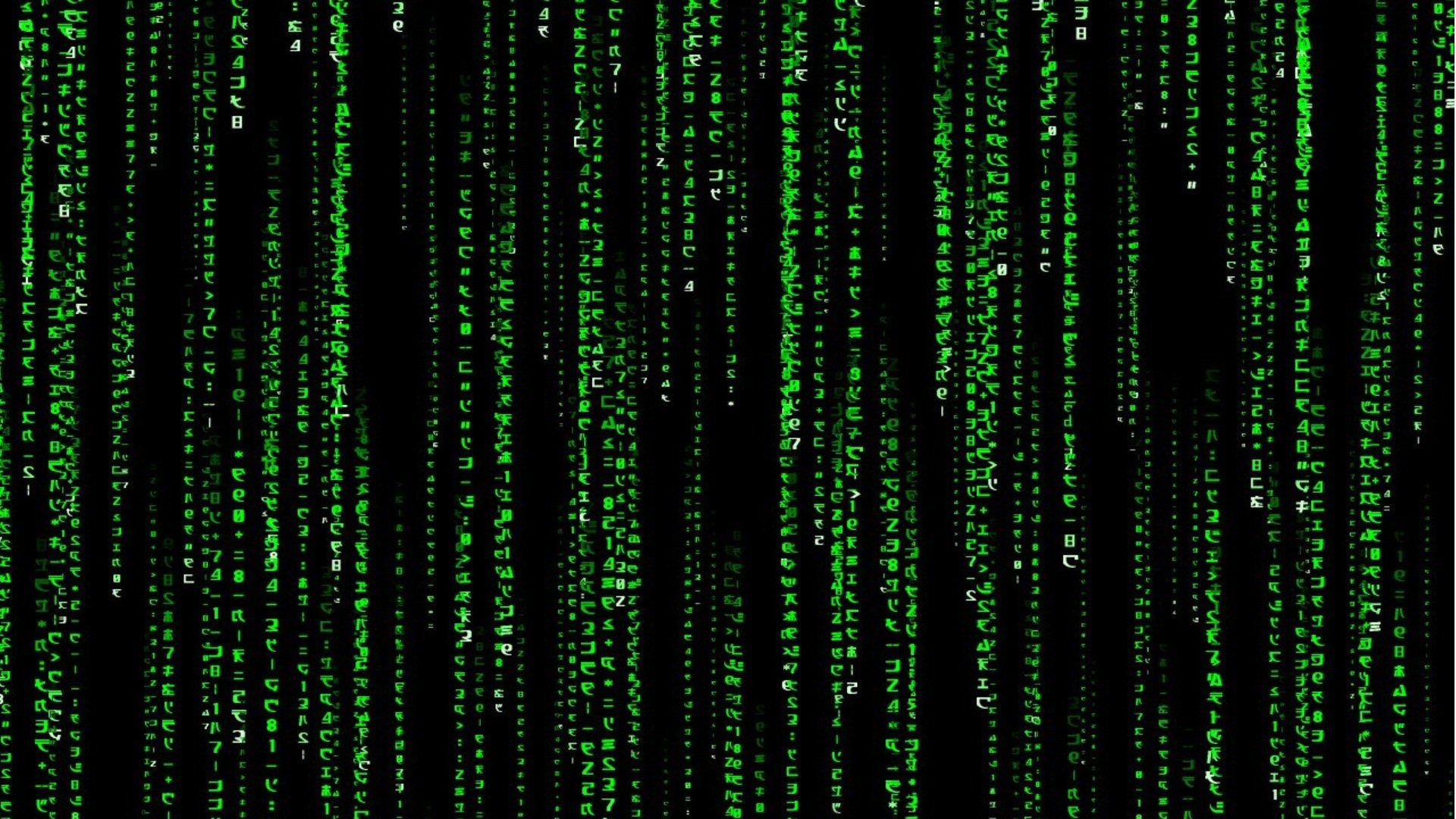 Retro 1990s hacker aesthetic graphic of code and glitch art for a hacker history feature