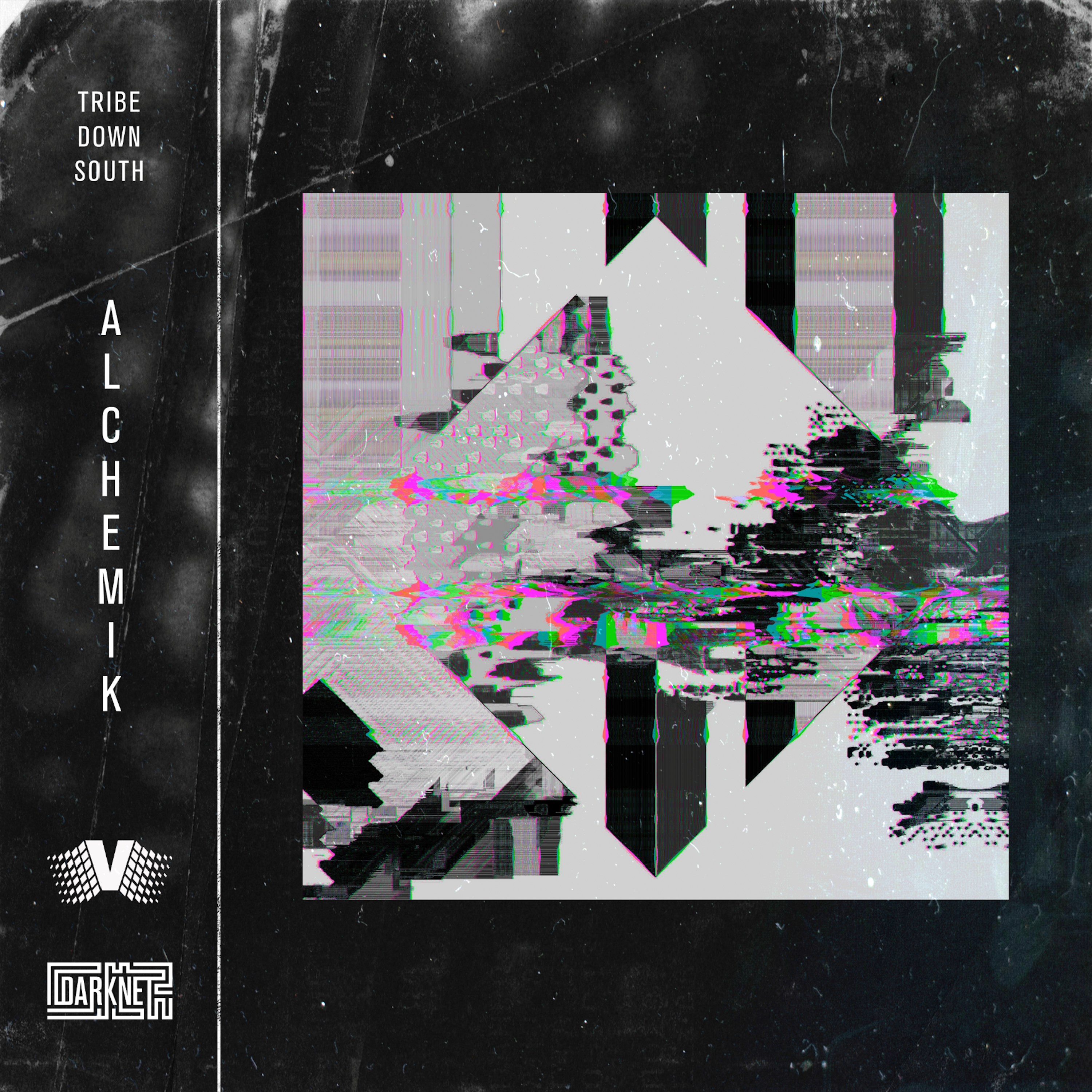 Tribe Down South Alchemik EP cover art and a portrait of the lo-fi hip-hop producer