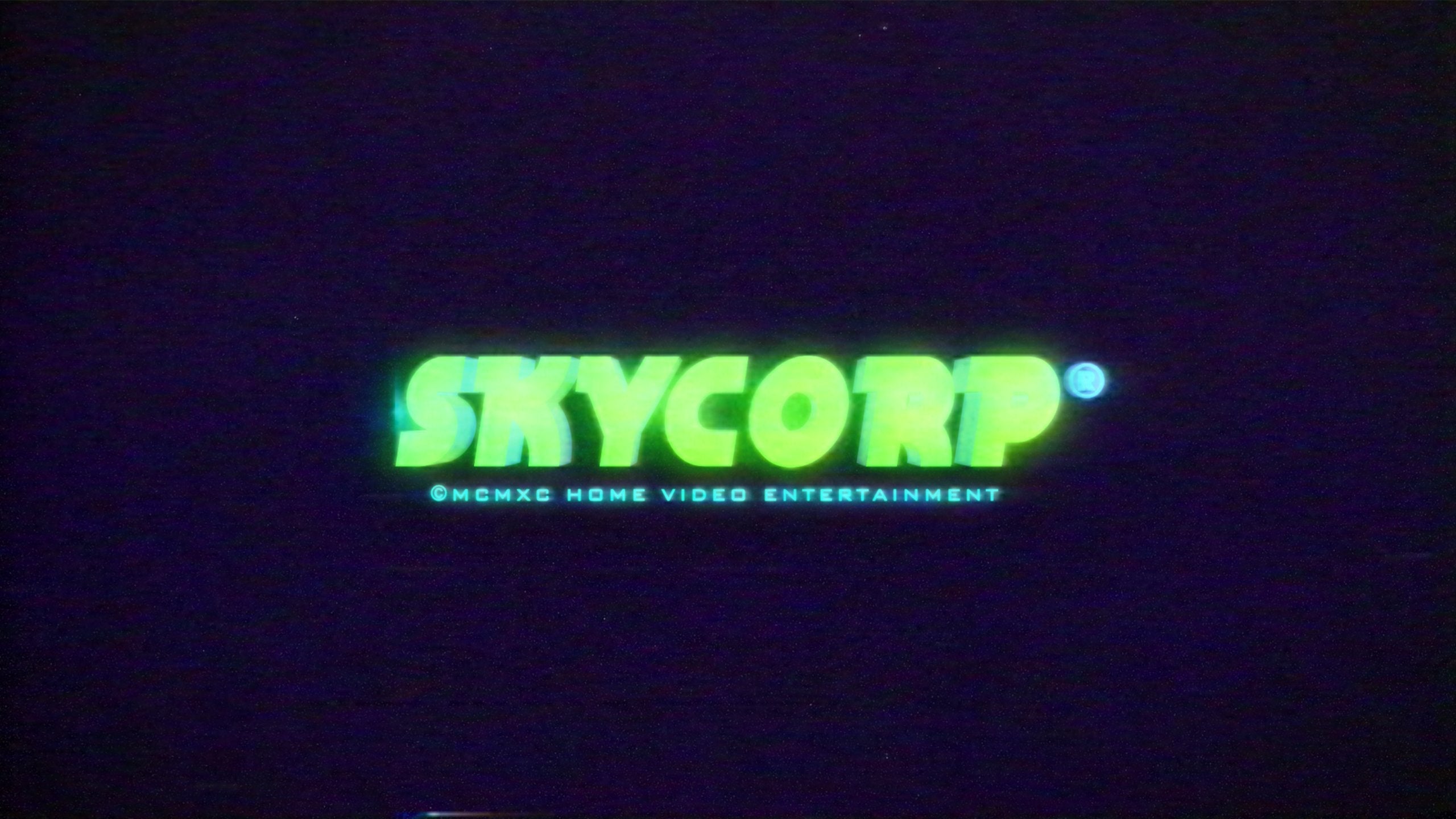SkyCorp Home Video creator Richard Rogers and his retro VHS-style absurd comedy aesthetic
