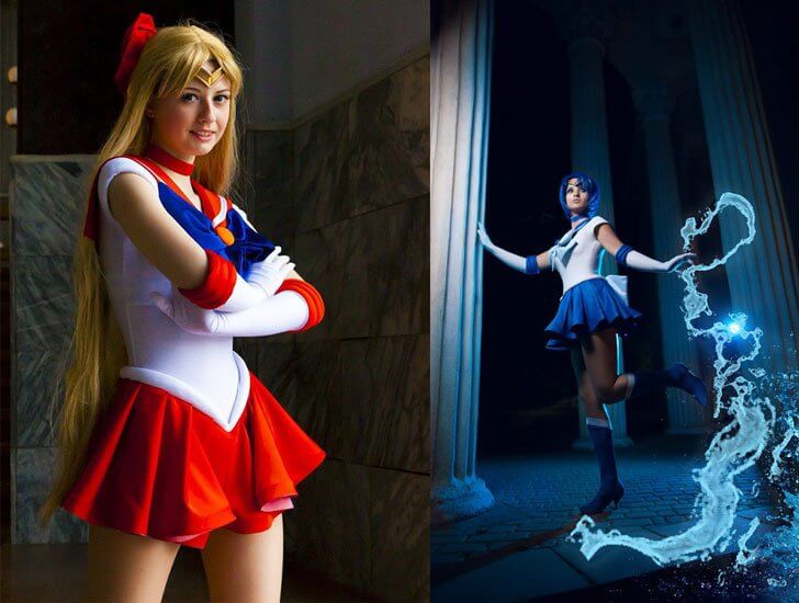 Anime character cosplay costume reference, illustrating budget-friendly cosplay outfit choices for beginners