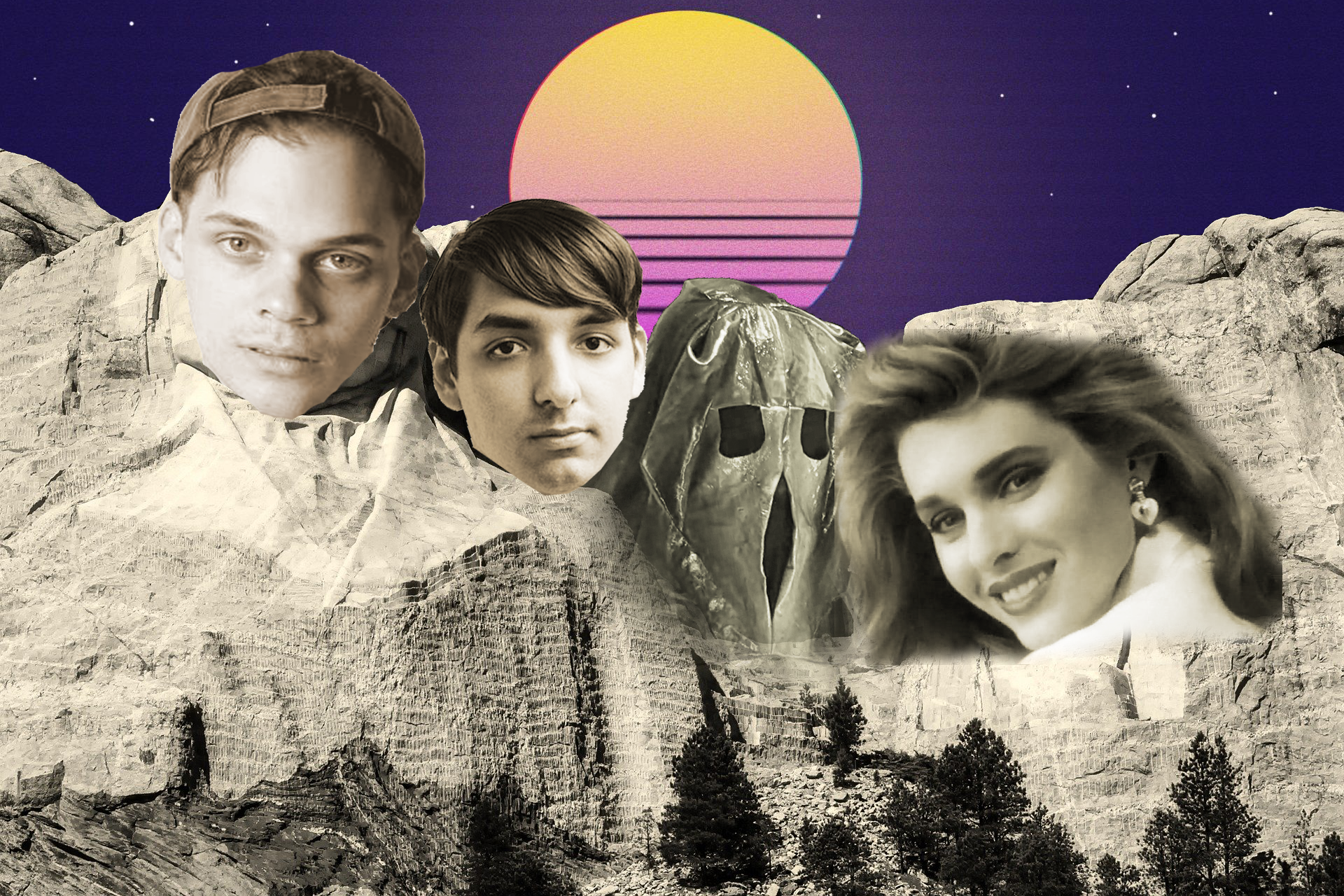 Who would be on the Vaporwave Mount Rushmore?