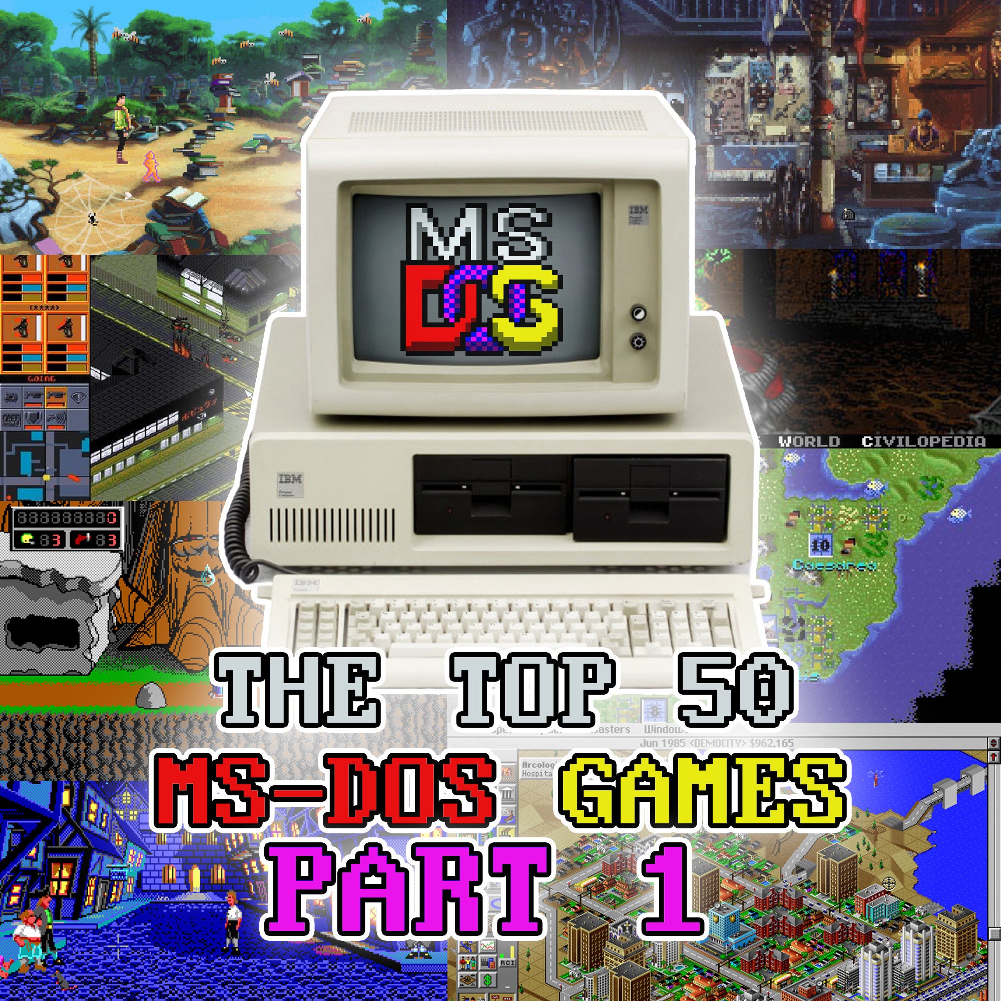 The Top 50 MS-DOS Games: A Journey Through The Golden Era of Retro Gaming Part 1