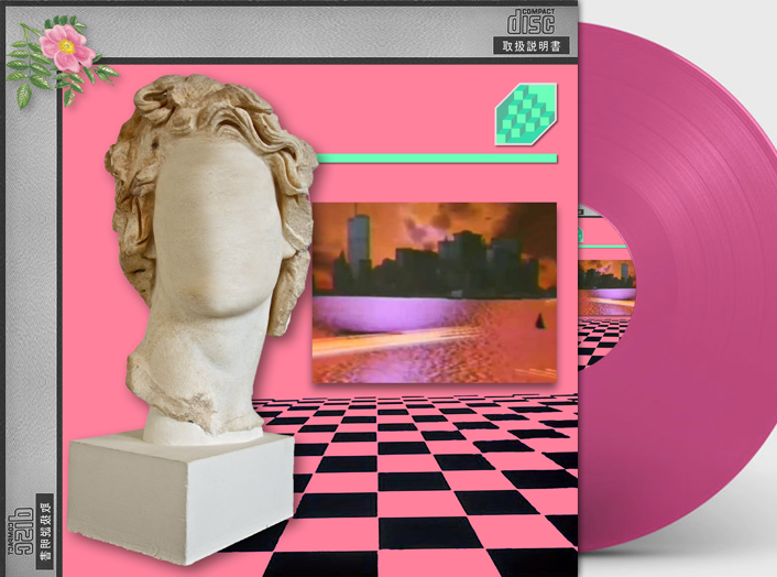 Internet Club Vanishing Vision album cover, one of the top 10 vaporwave albums