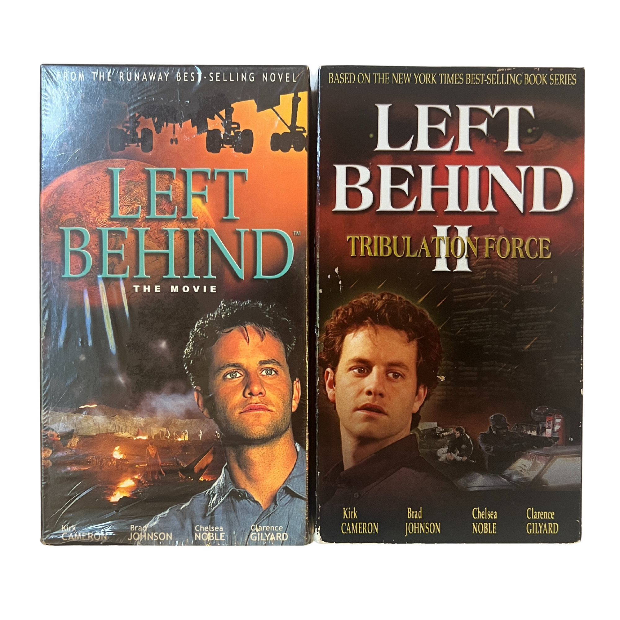 Left Behind 1 & 2 VHS Tapes