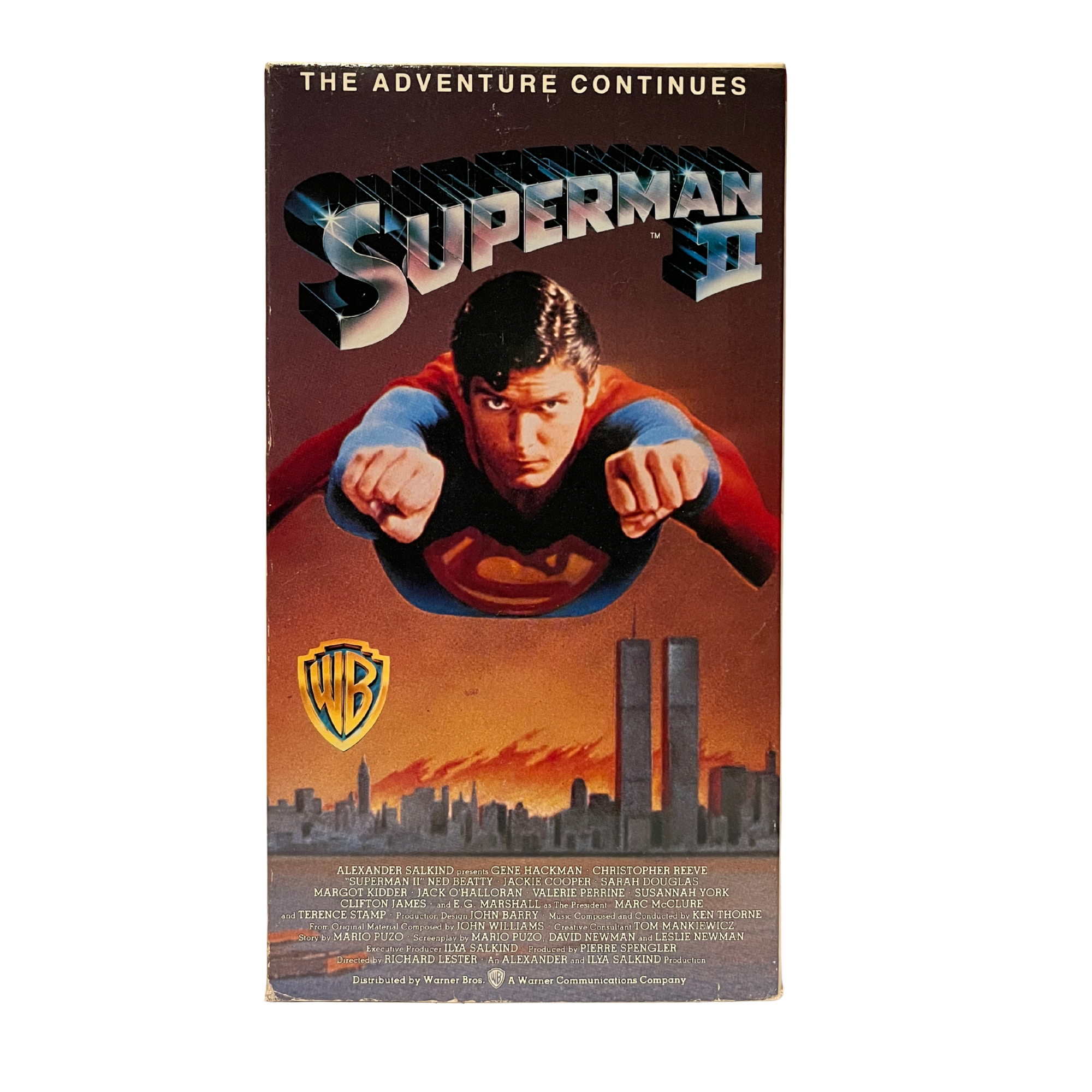 Superman II VHS Tape