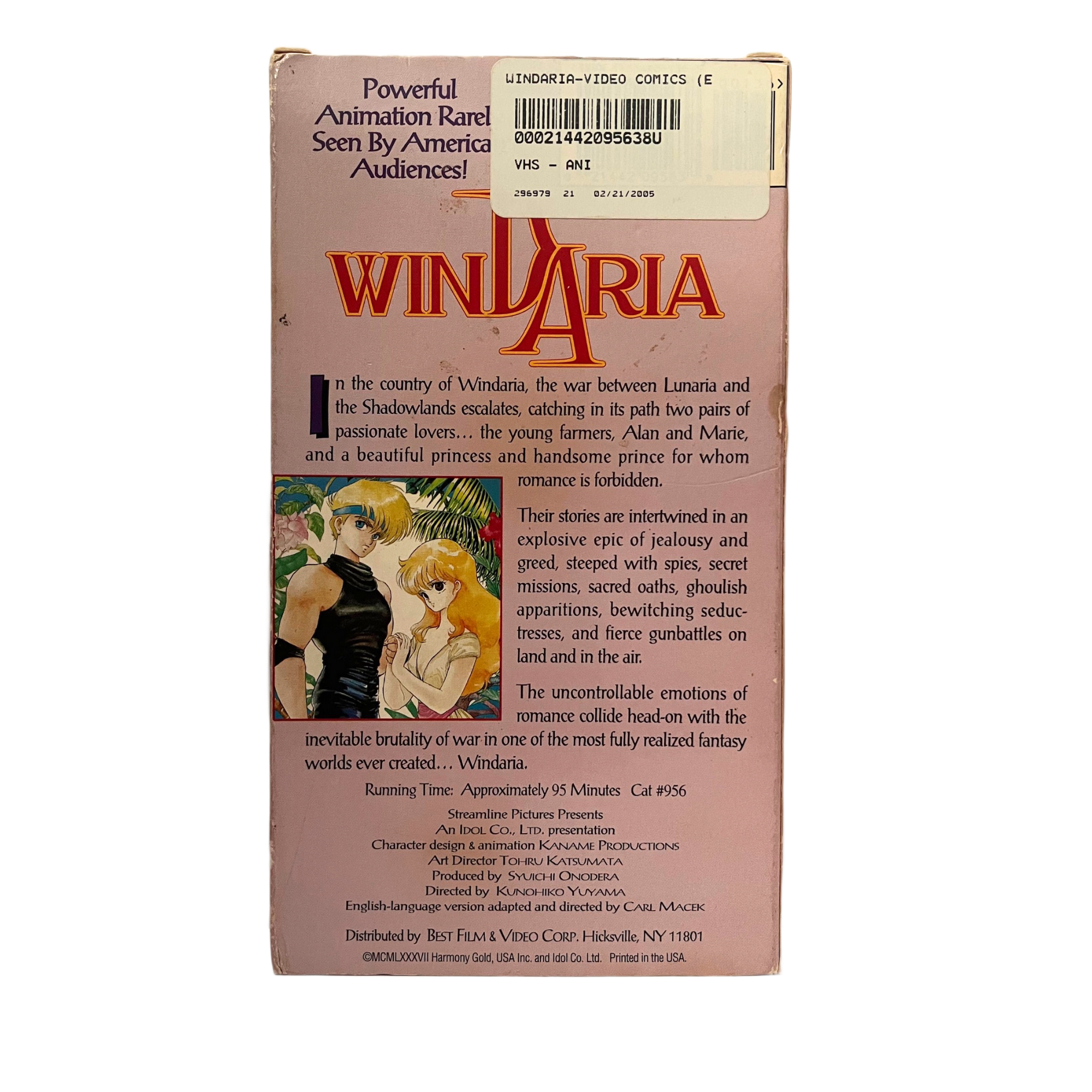 Windaria VHS Tape