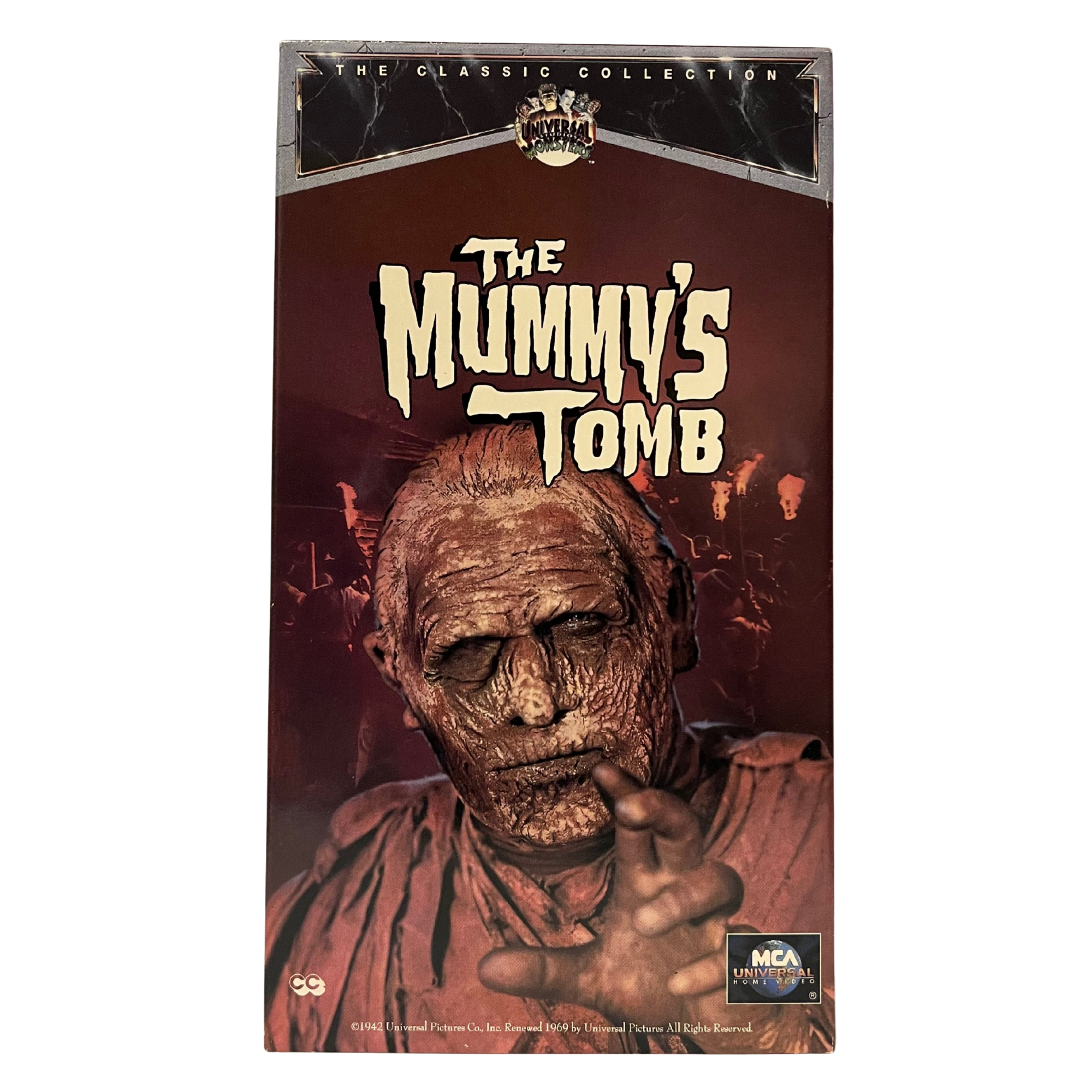 The Mummy's Tomb VHS Tape