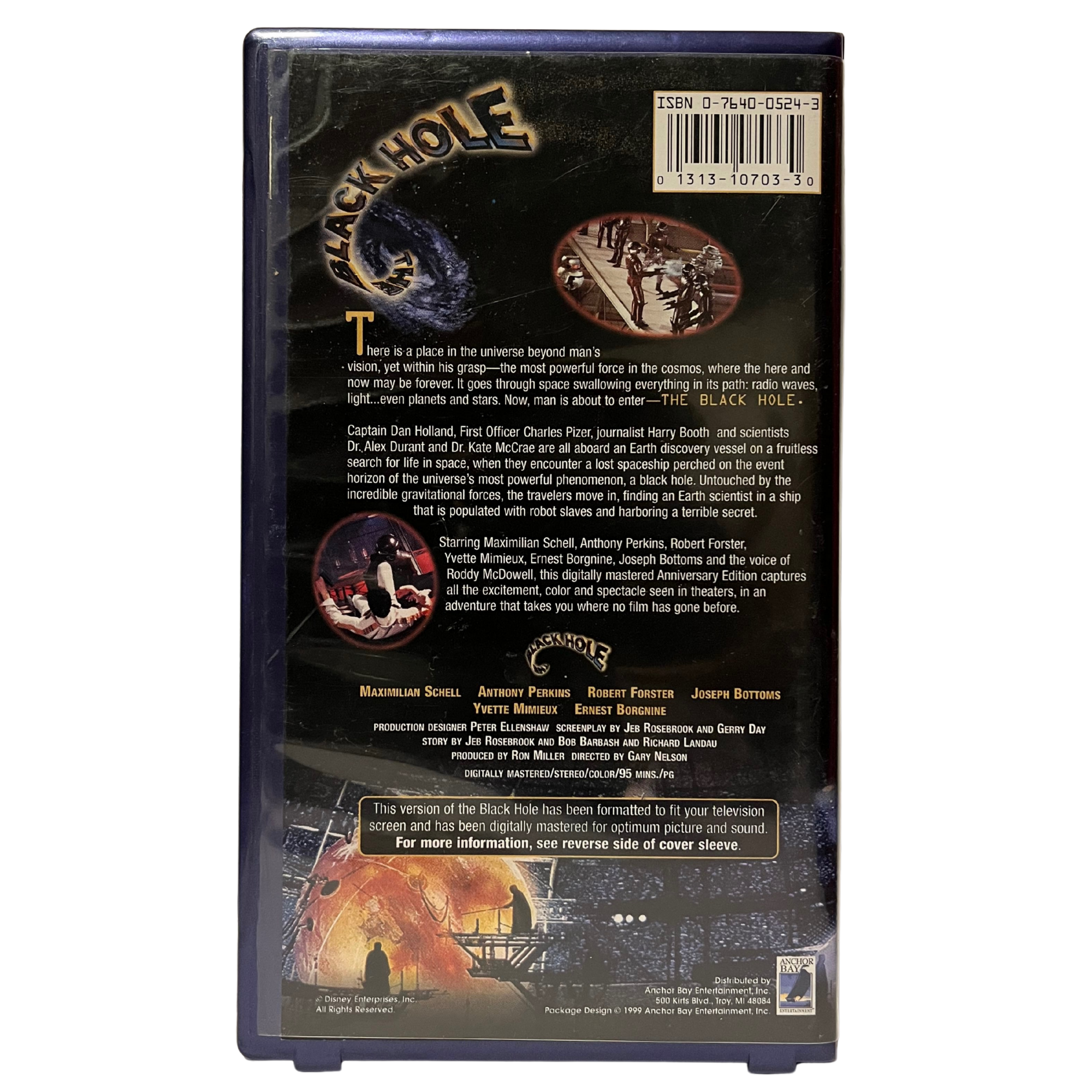 The Black Hole VHS Tape