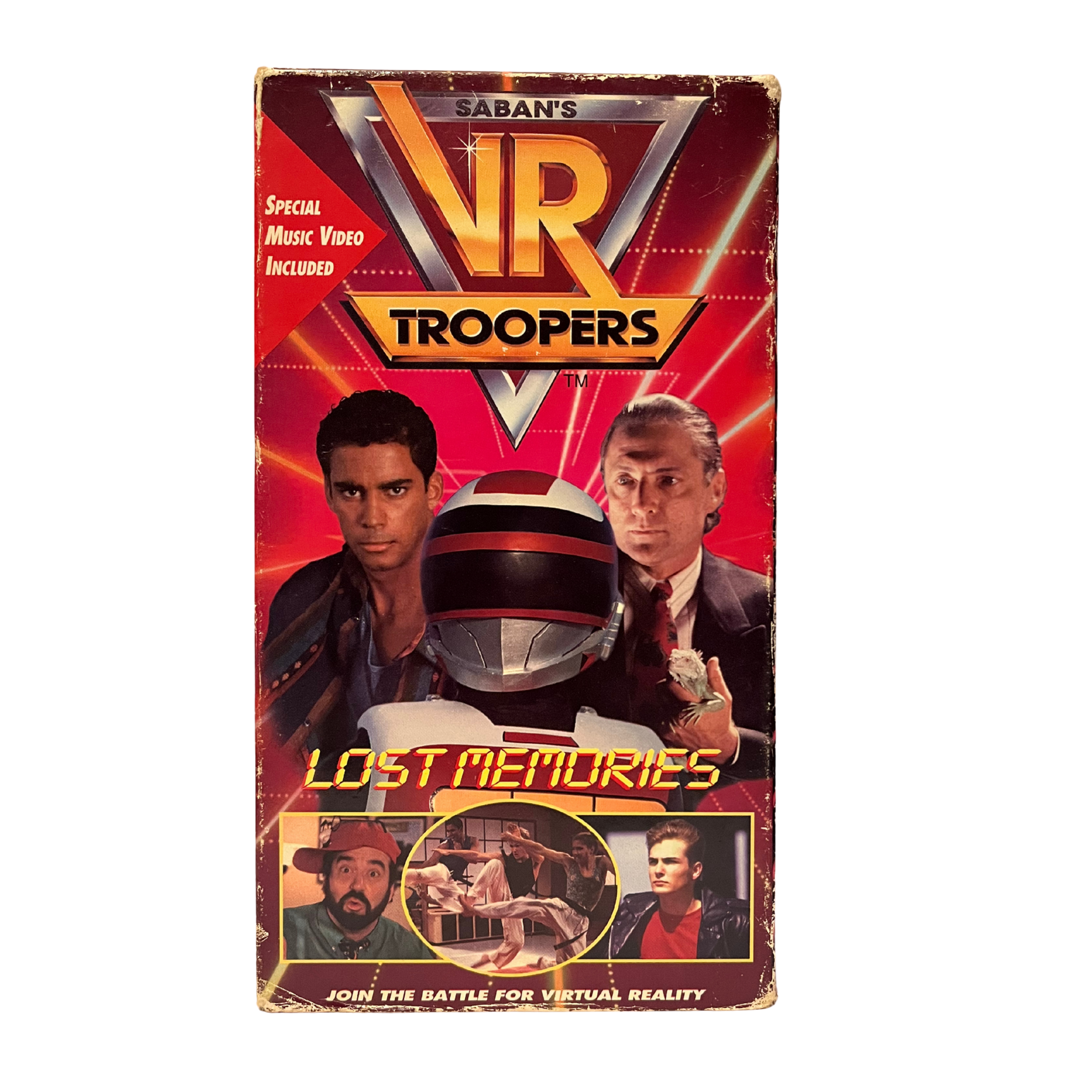 VR Troopers Lost Memories VHS Tape