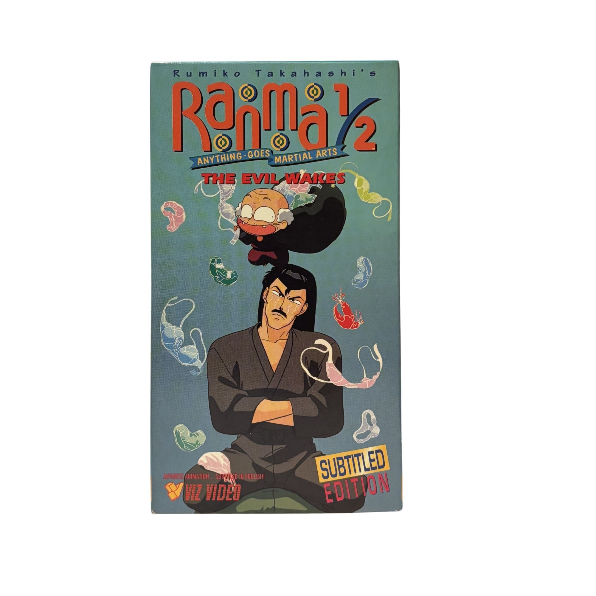 Ranma 1/2 The Evil Wakes VHS Tape