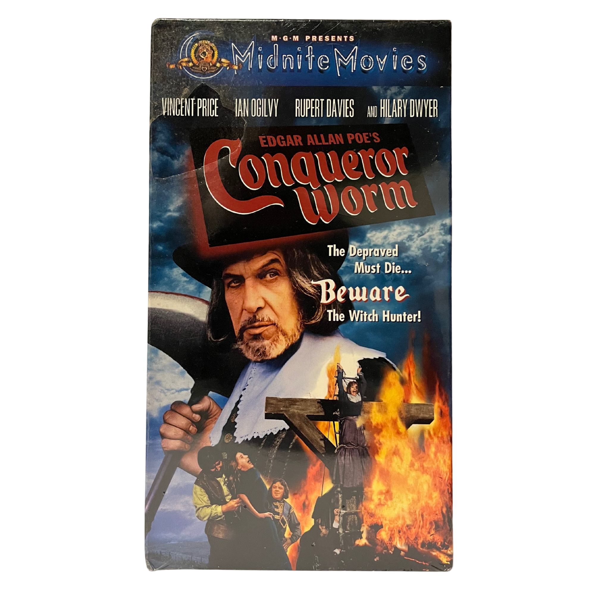 Conqueror Worm VHS Tape
