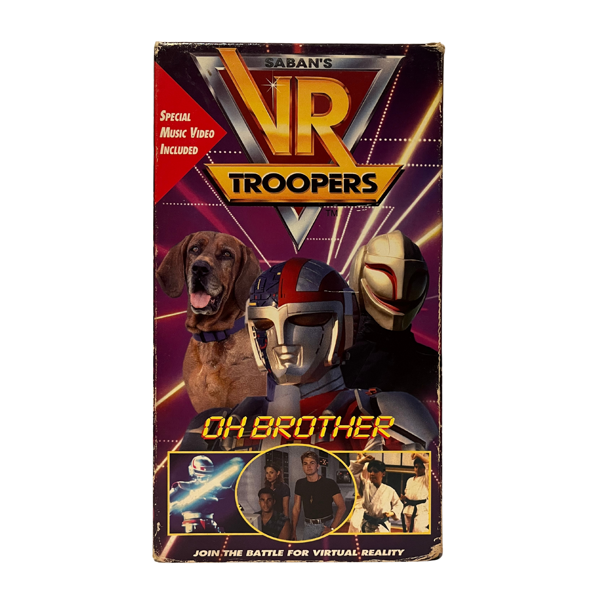 VR Troopers Oh Brother VHS Tape