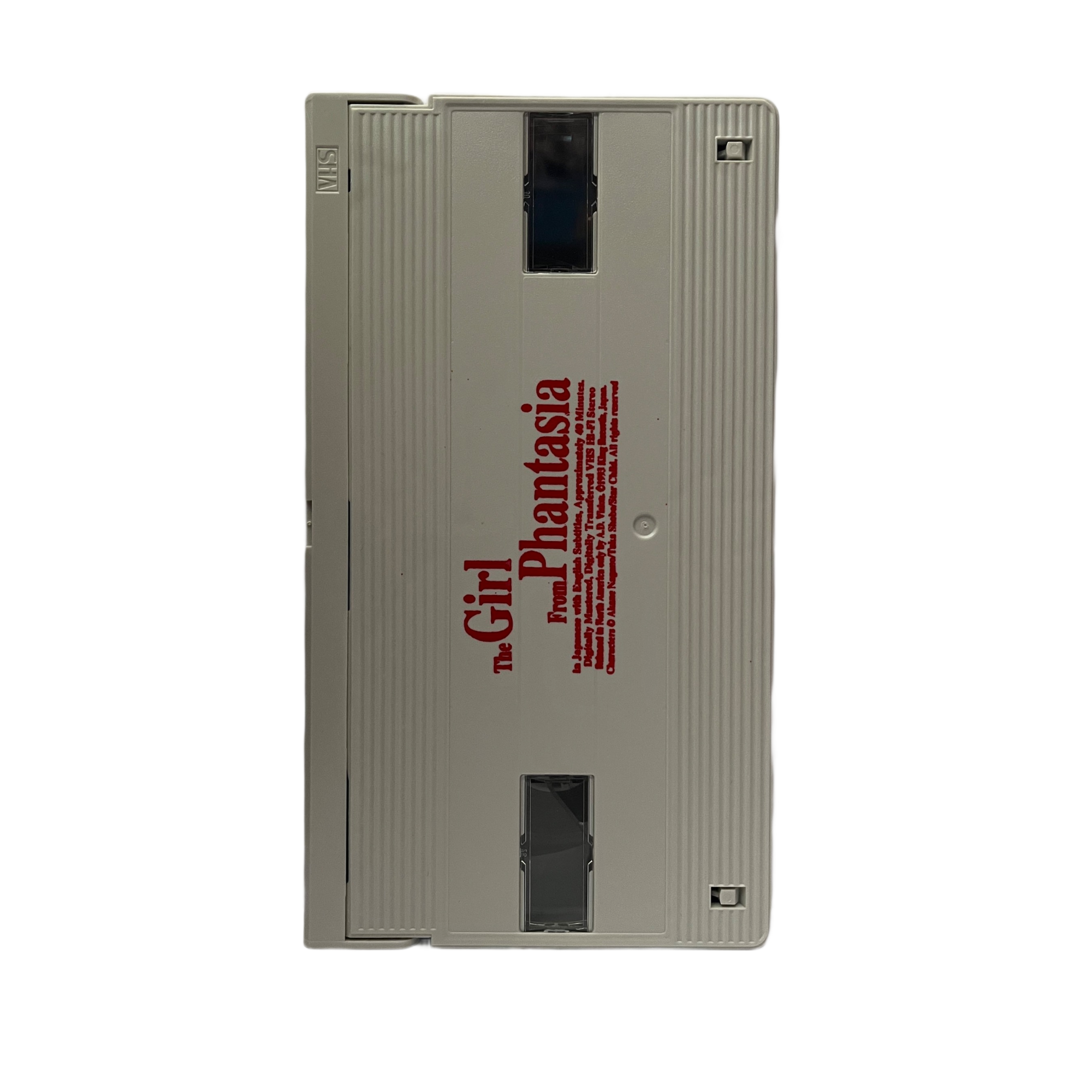 The Girl From Phantasia VHS Tape