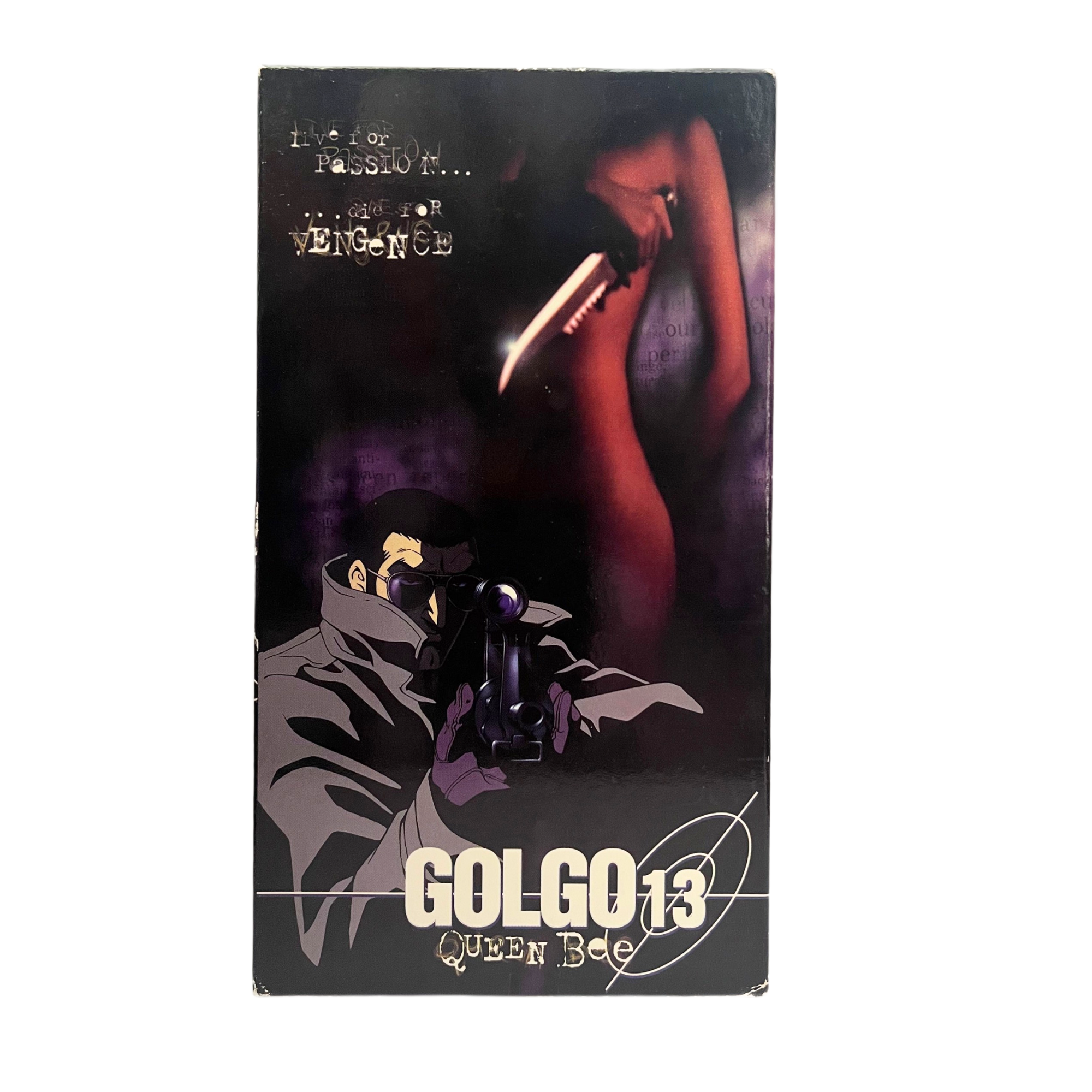 Golgo 13: Queen Bee VHS Tape