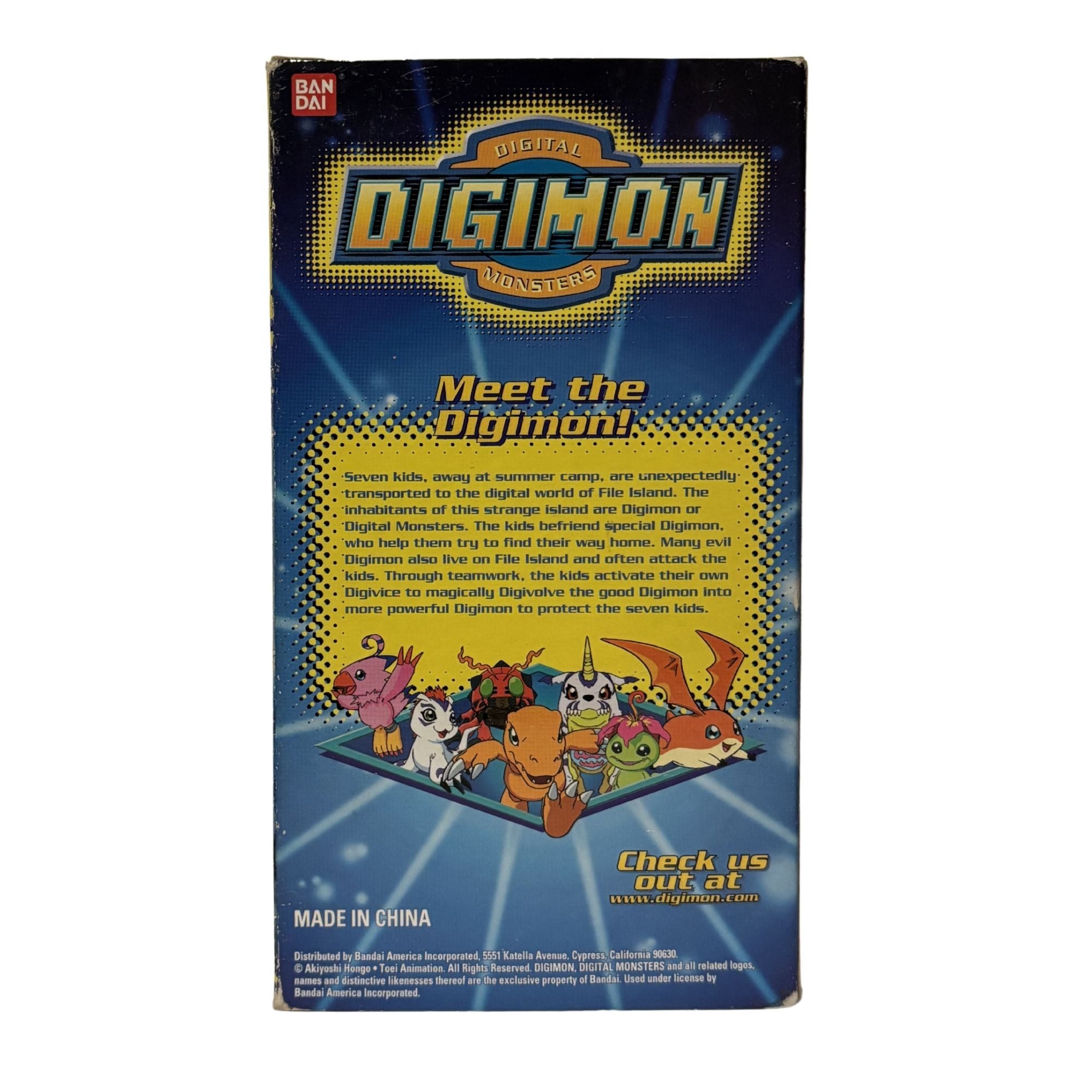 Digimon: Meet The Digimon Introductory VHS Tape