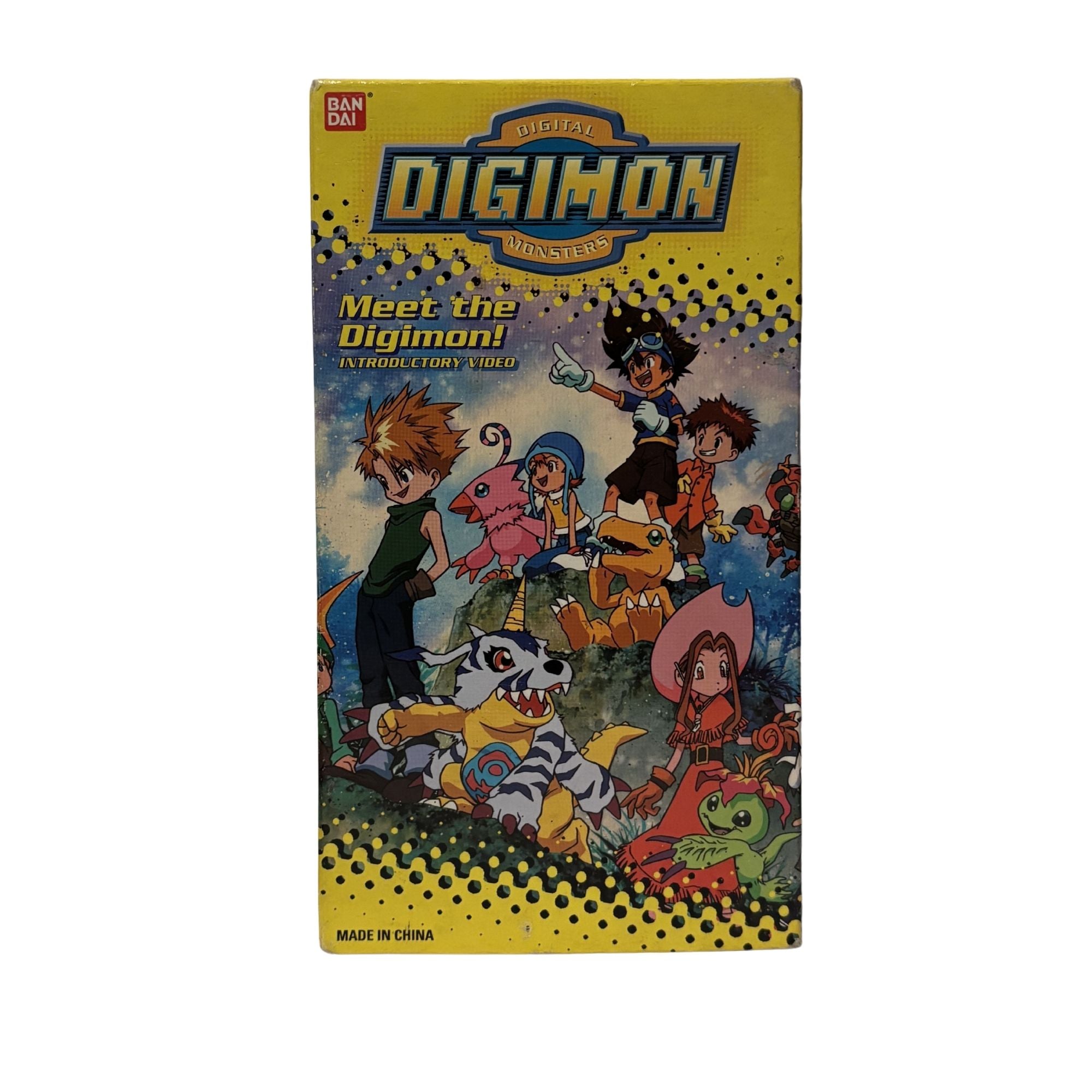 Digimon: Meet The Digimon Introductory VHS Tape