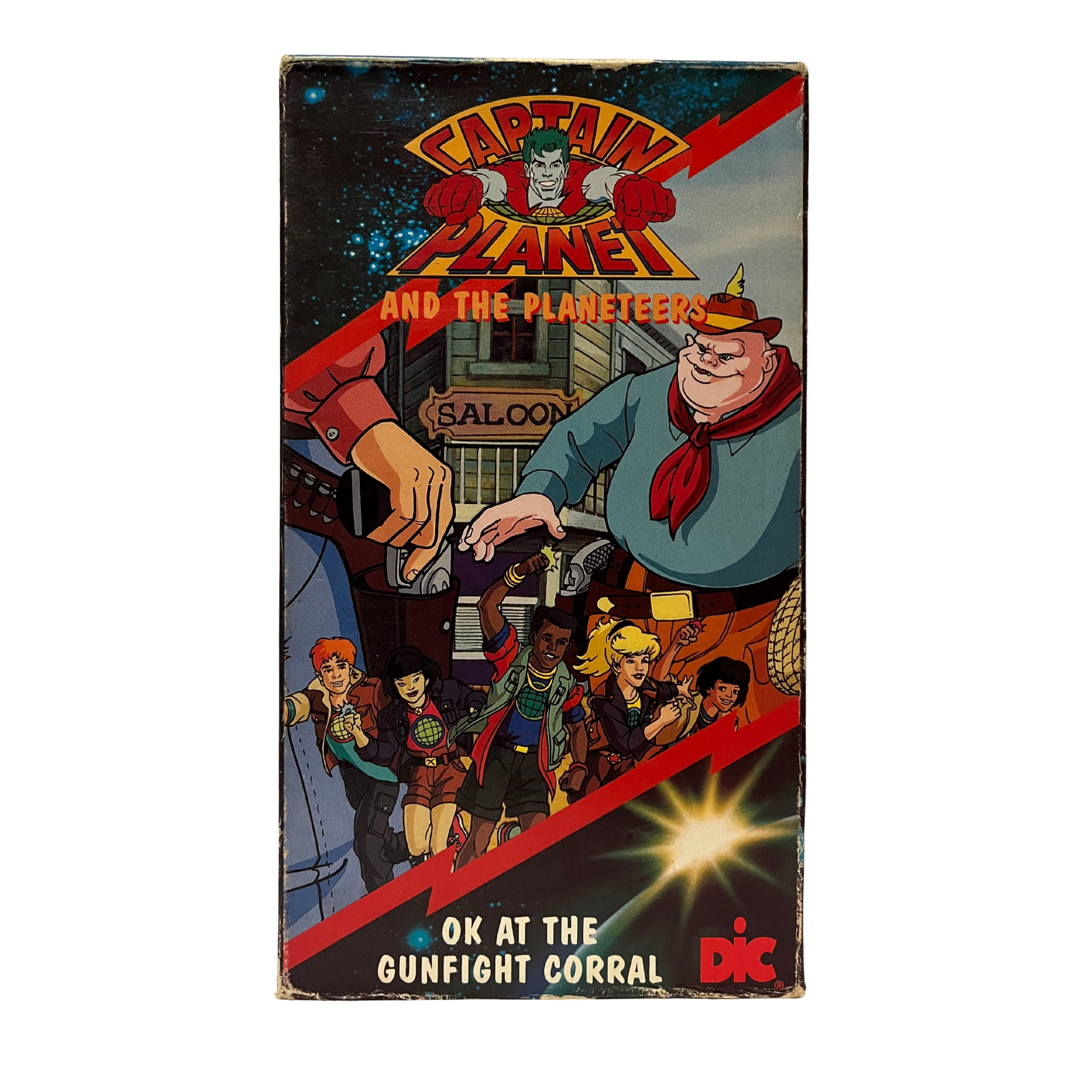 Captain Planet: OK At the Gunfight Corral VHS Tape