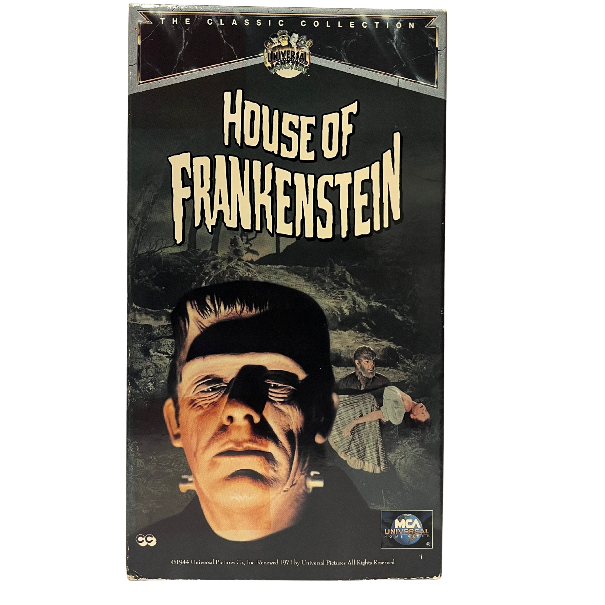 House of Frankenstein VHS Tape