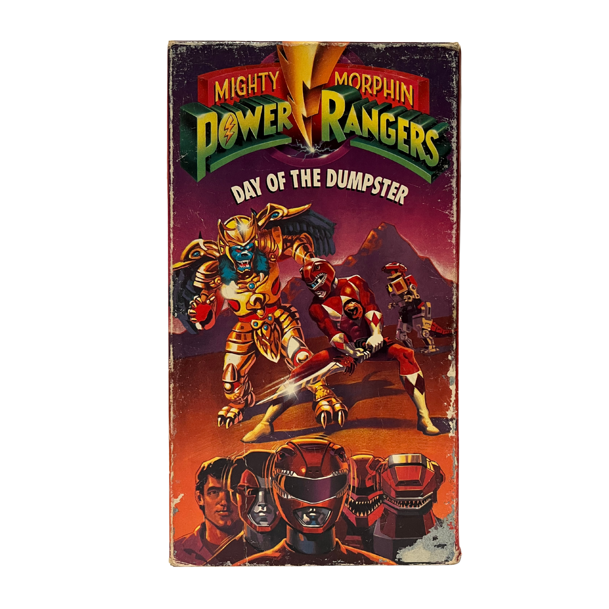 Power Rangers Day of the Dumpster VHS Tape