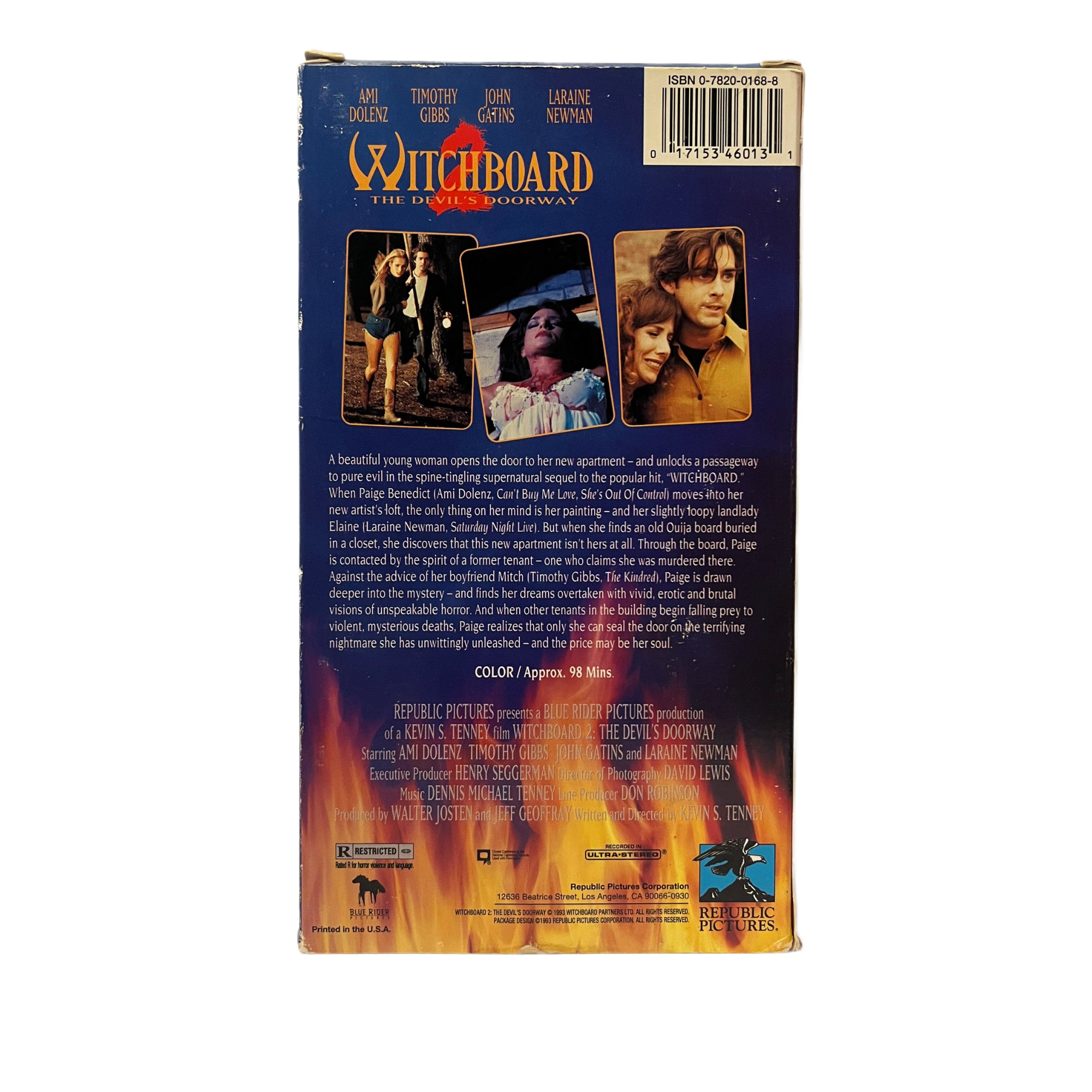Witchboard 2: The Devil's Doorway VHS Tape