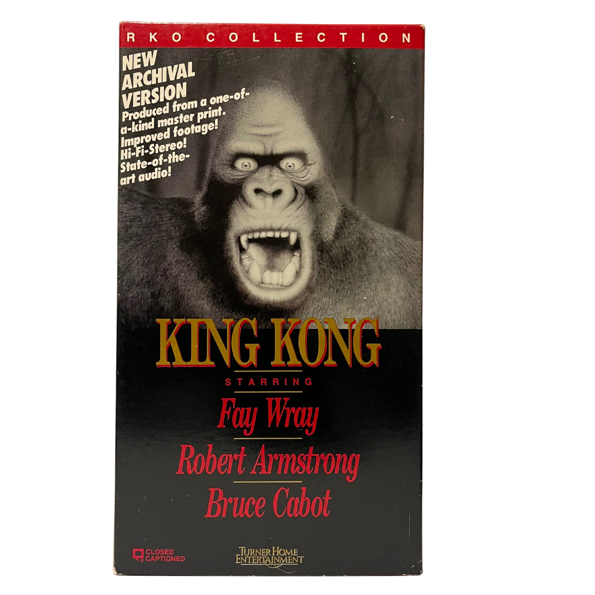 King Kong VHS Tape