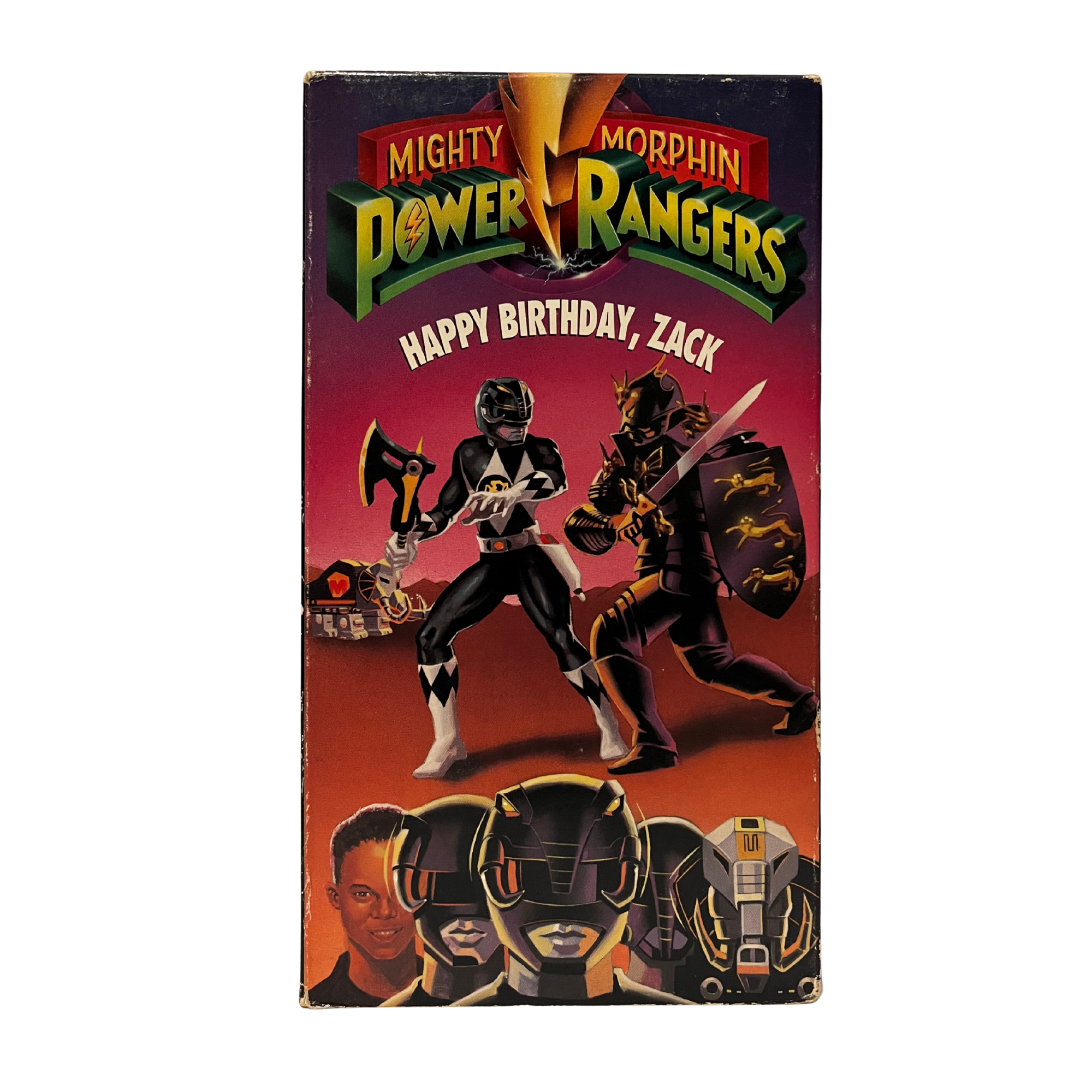 Power Rangers Happy Brithday Jack VHS Tape