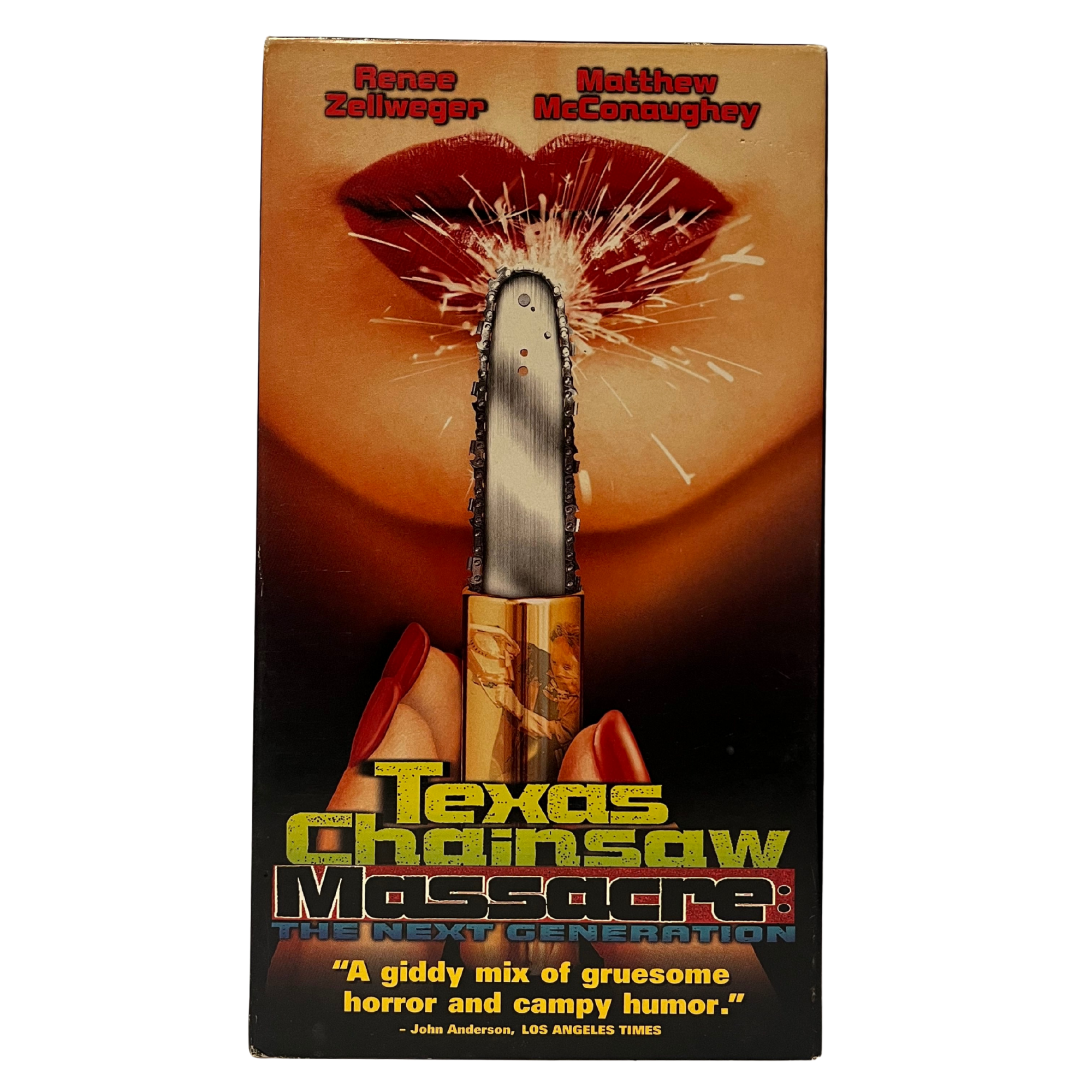 Texas Chainsaw Massacre The Next Generation VHS Tape
