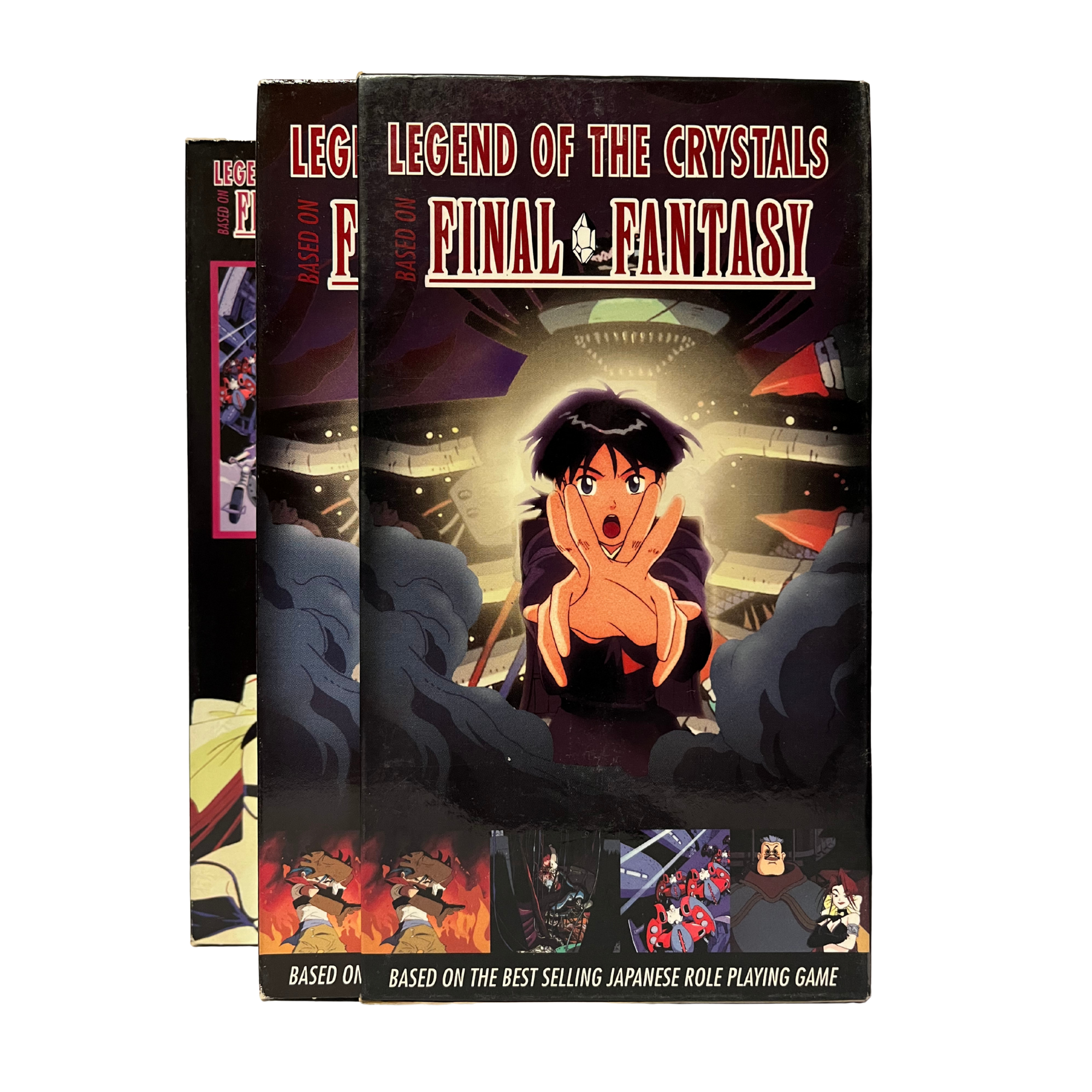Final Fantasy: Legend of the Crystals VHS Tape Boxset