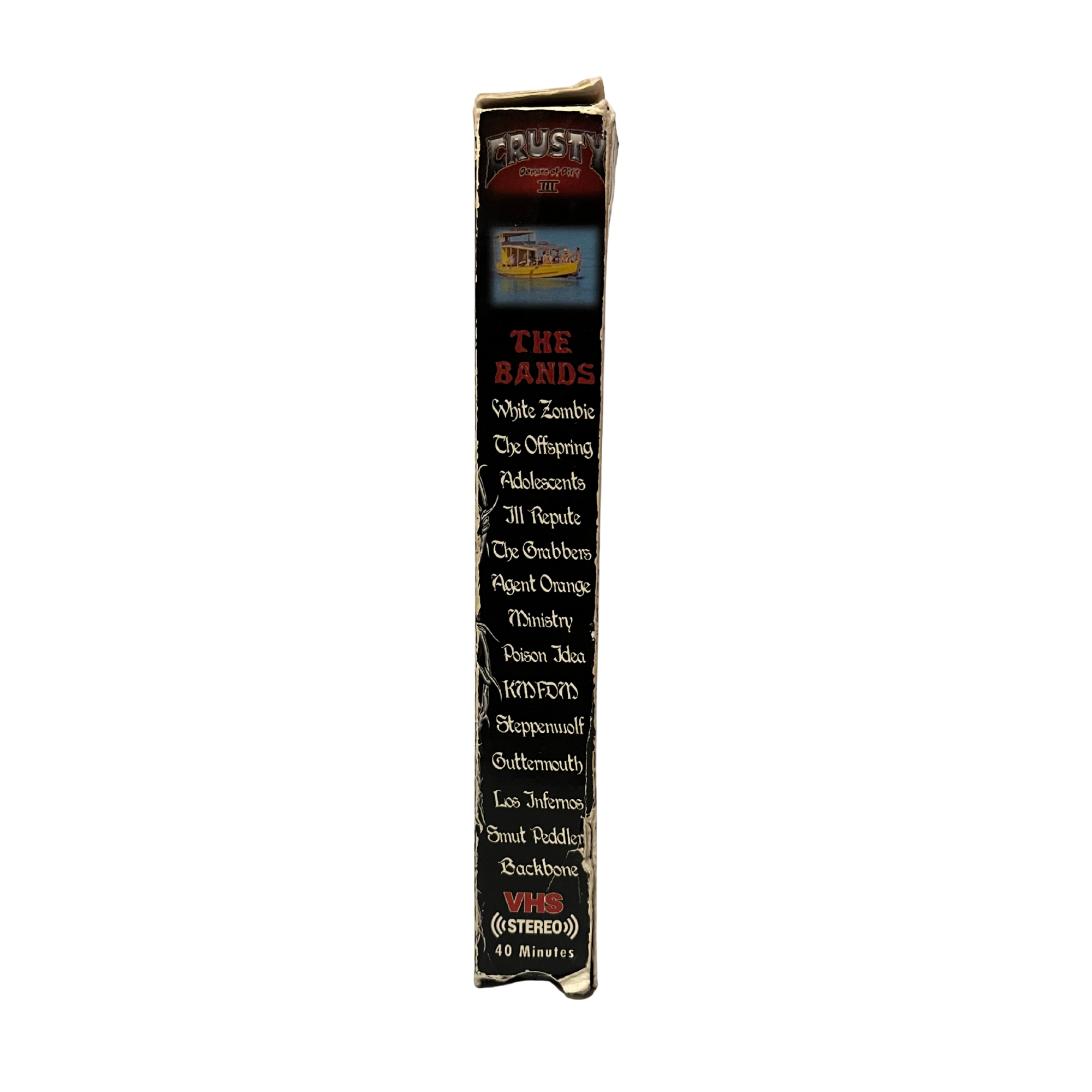 Crusty Demons Of Dirt 3 VHS Tape