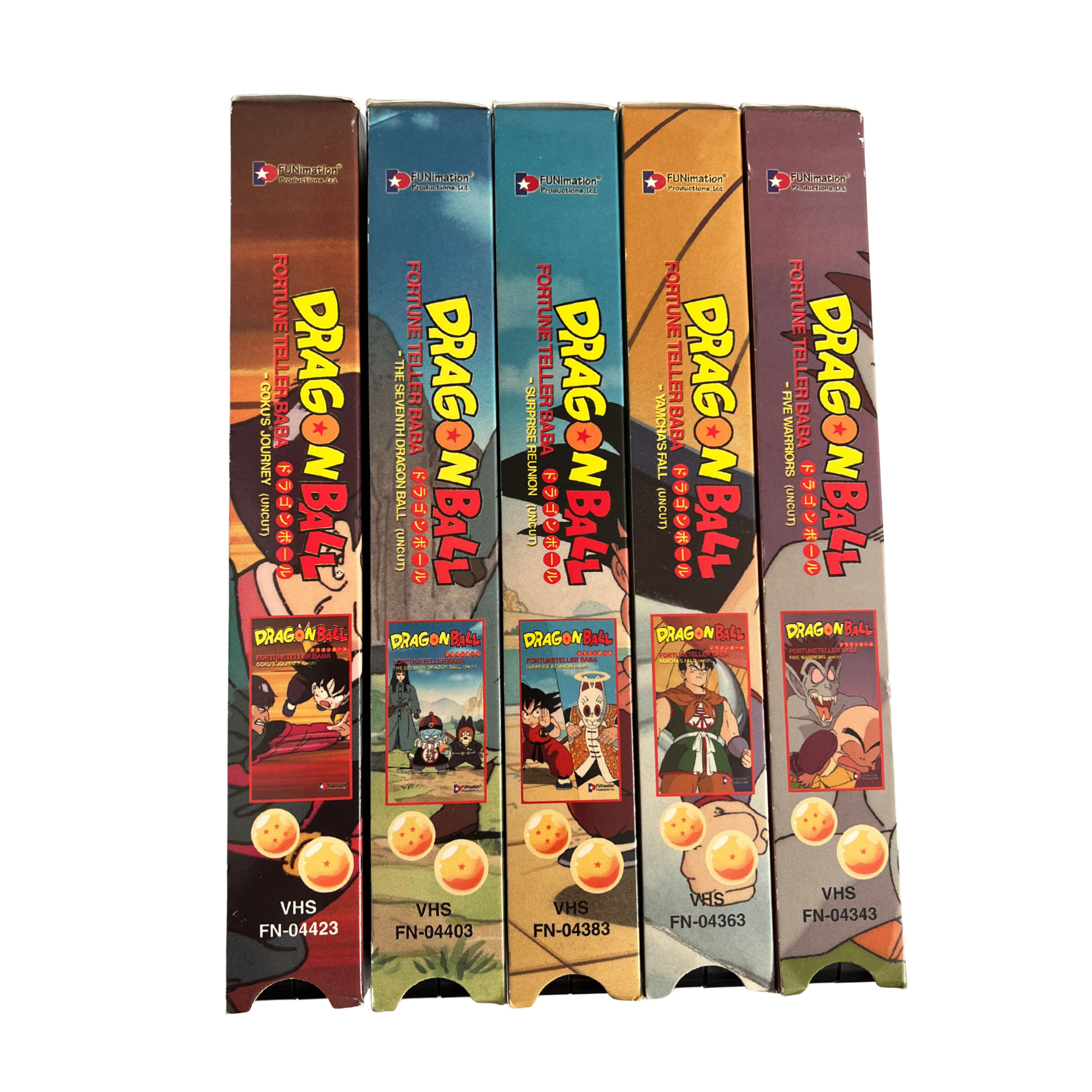 Dragon Ball: Fortuneteller Baba Collection VHS Tapes