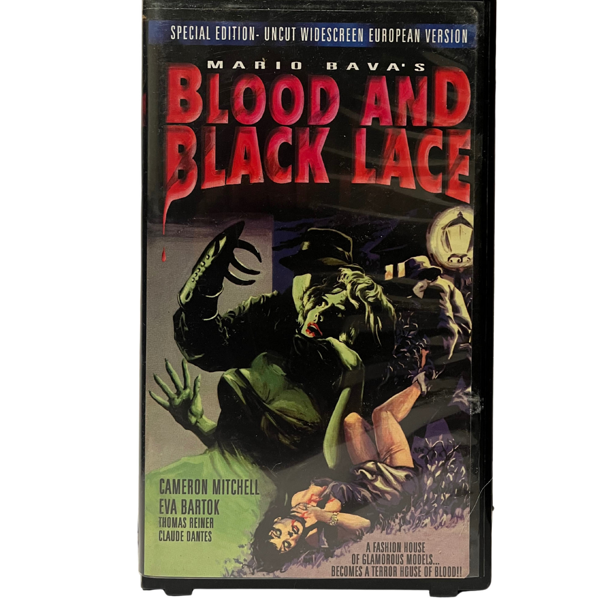 Blood And Black Lace VHS Tape