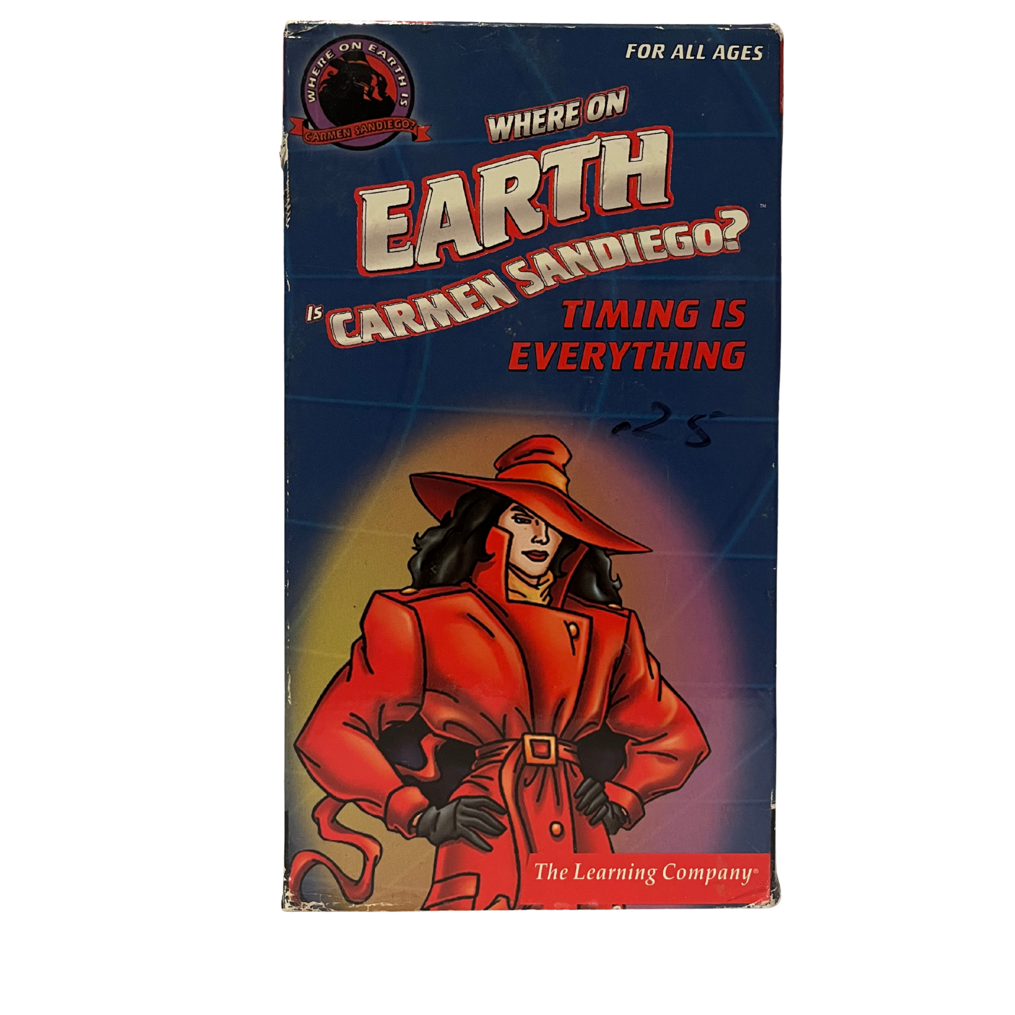 Where On Earth is Carmen Sandiego? VHS Tape