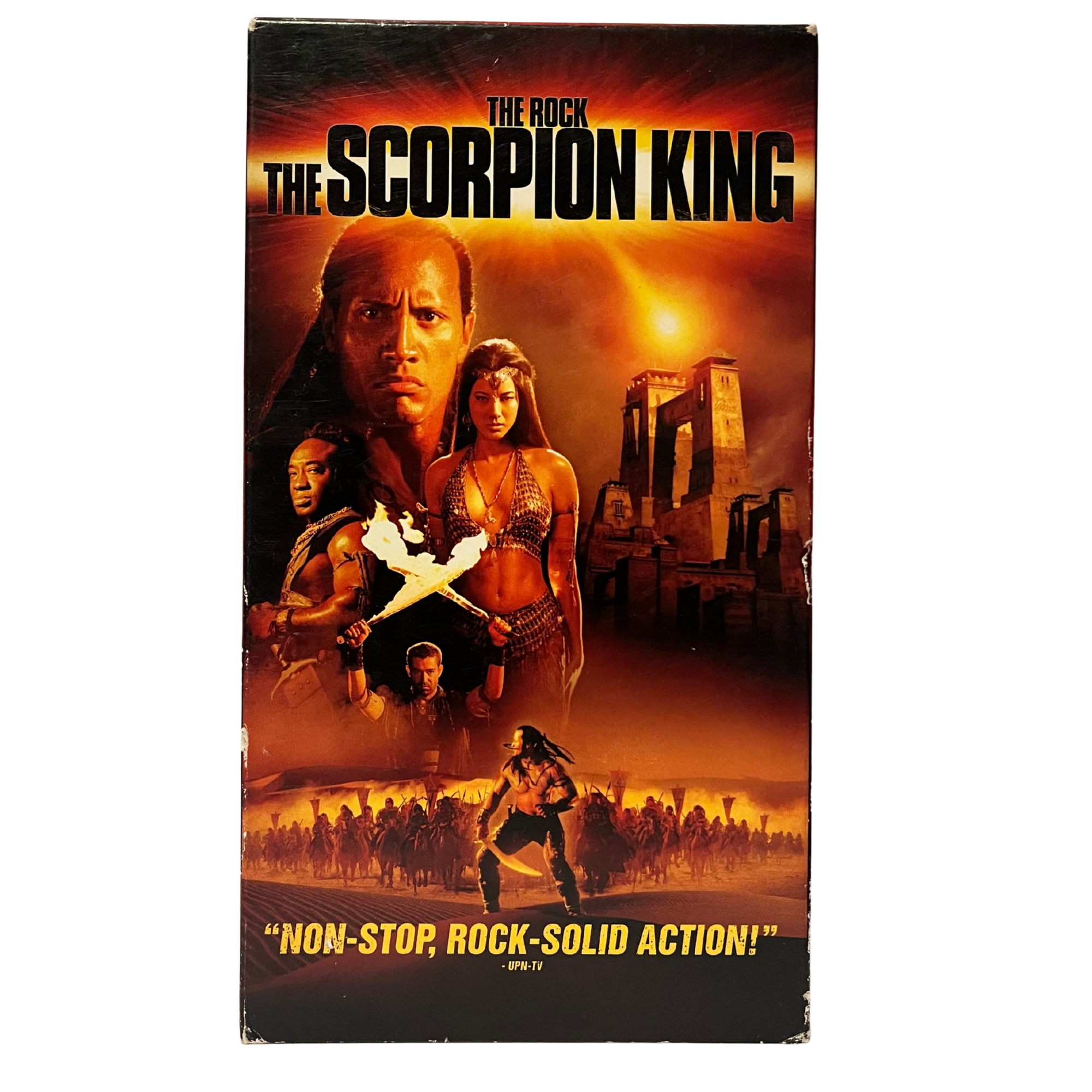 The Scorpion King VHS Tape