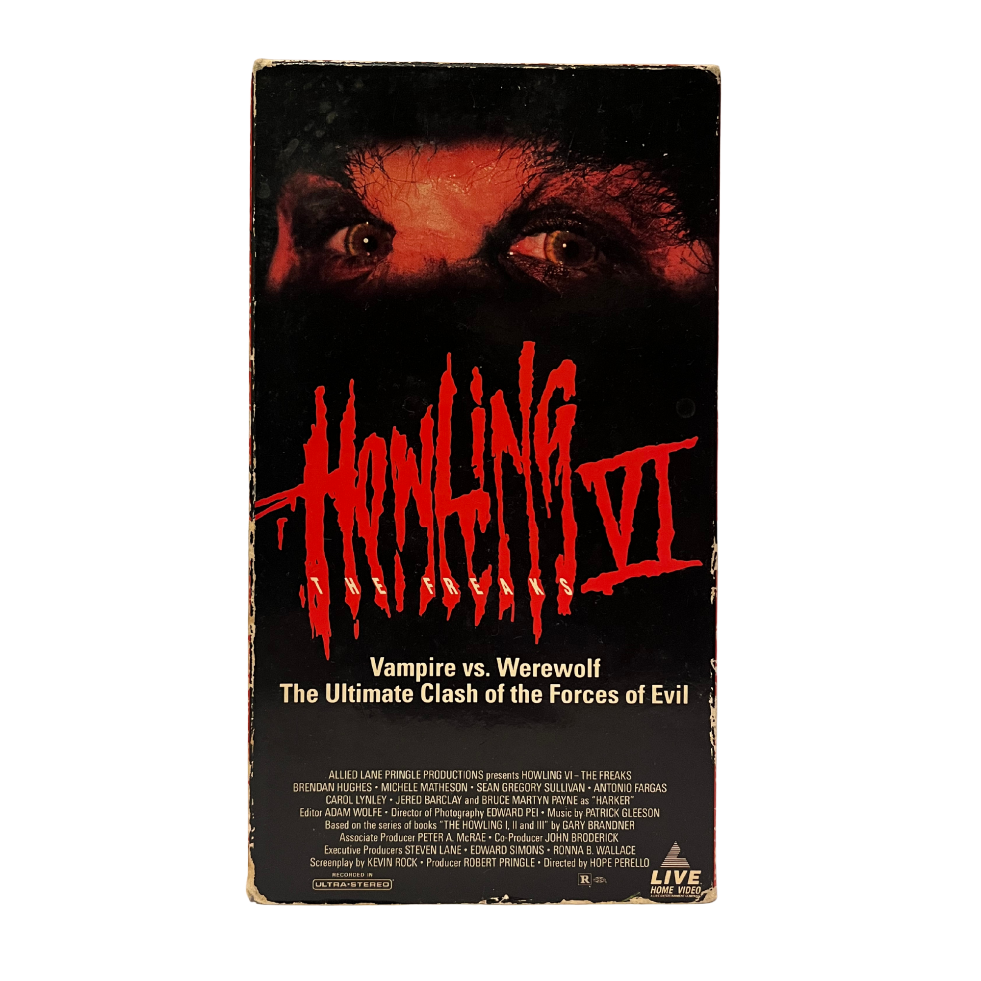 Howling VI: The Freaks VHS Tape