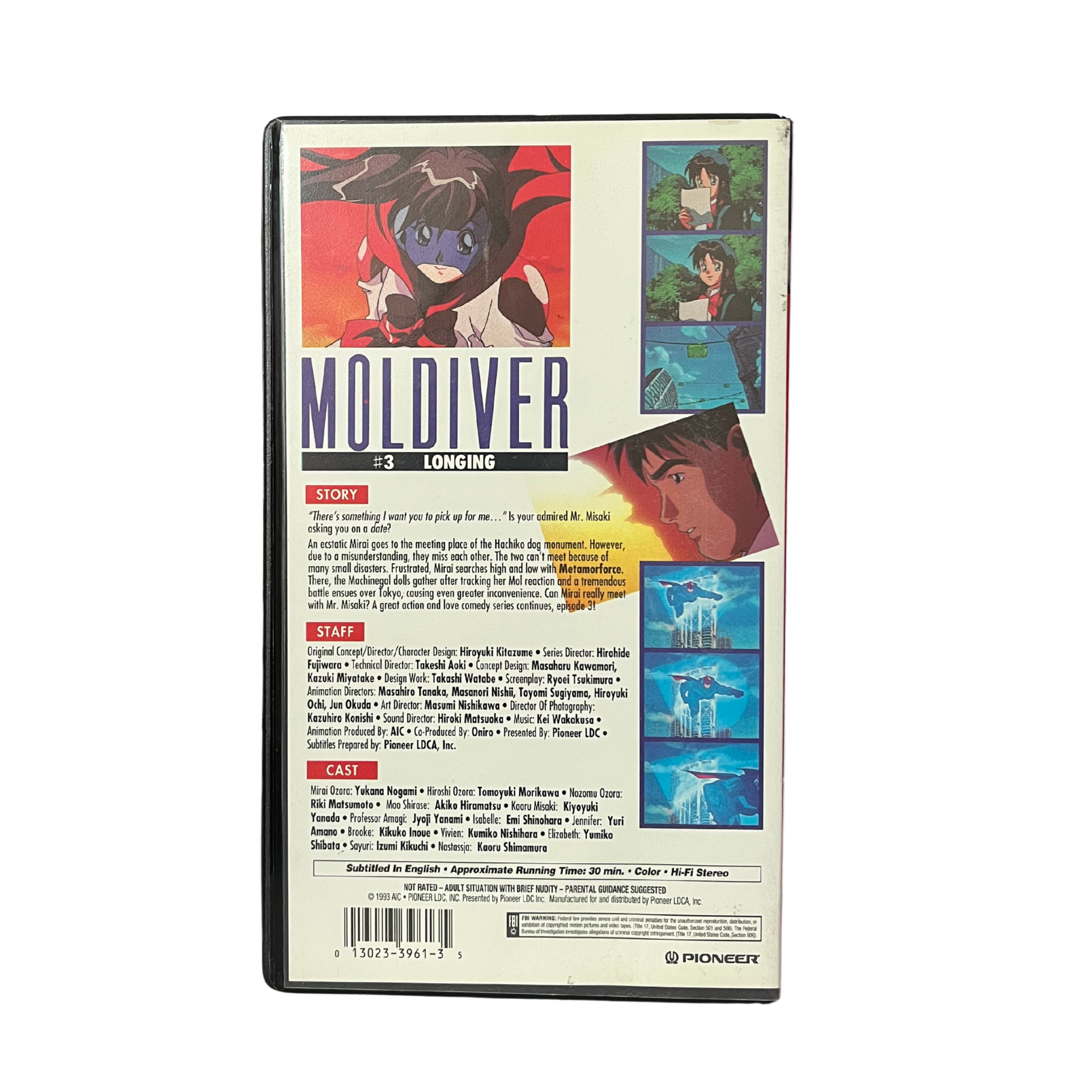 Moldiver 3 VHS Tape