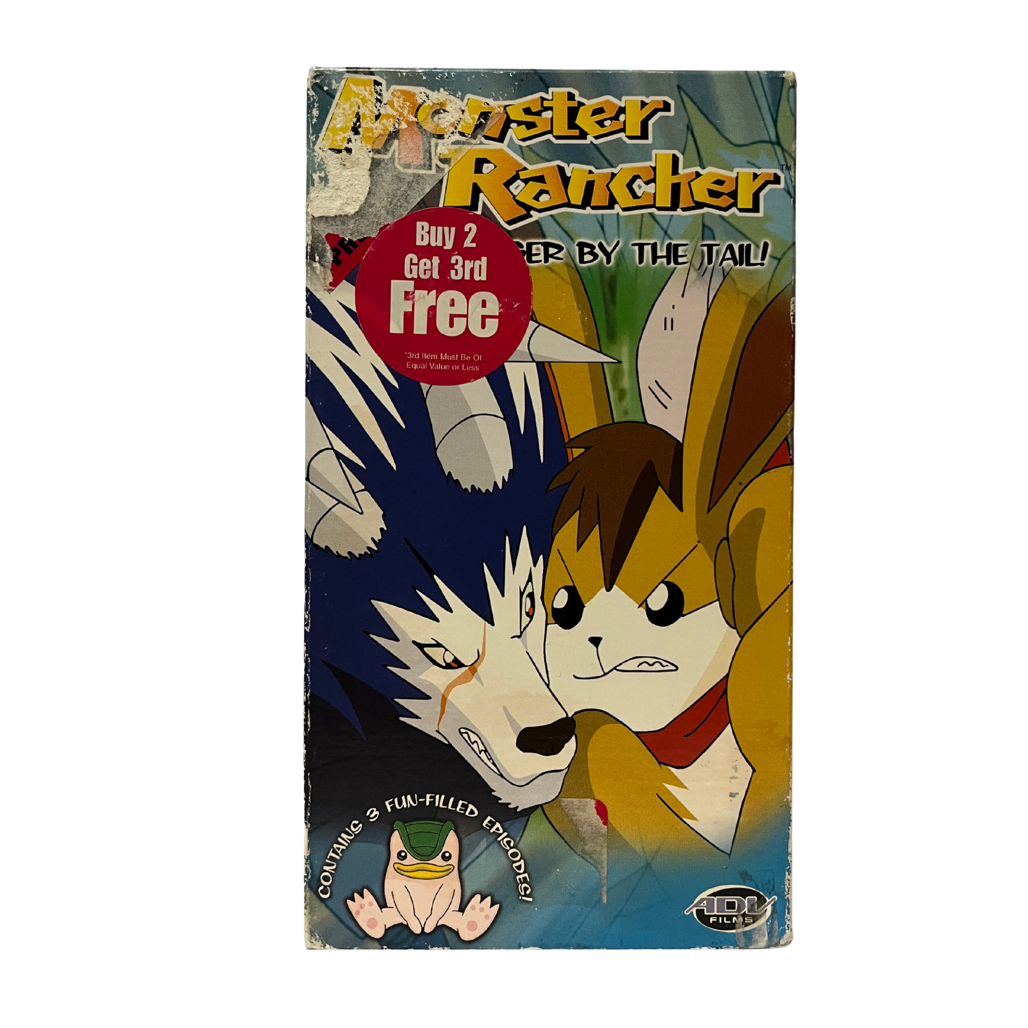 Monster Rancher: Catch a Tiger By Its Tail VHS Tape