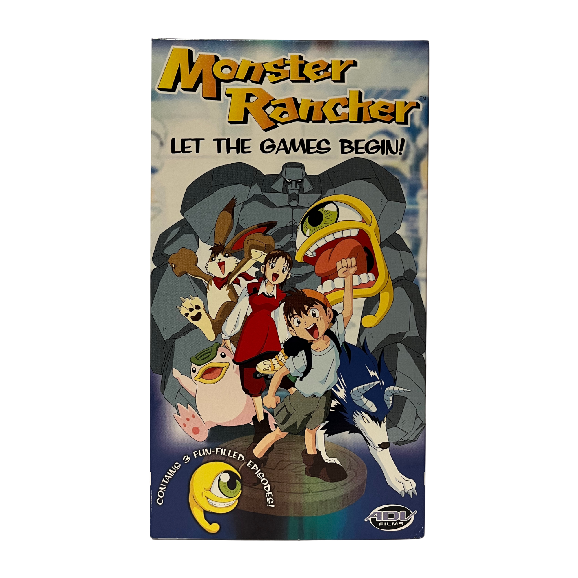 Monster Rancher: Let The Games Begin VHS Tape