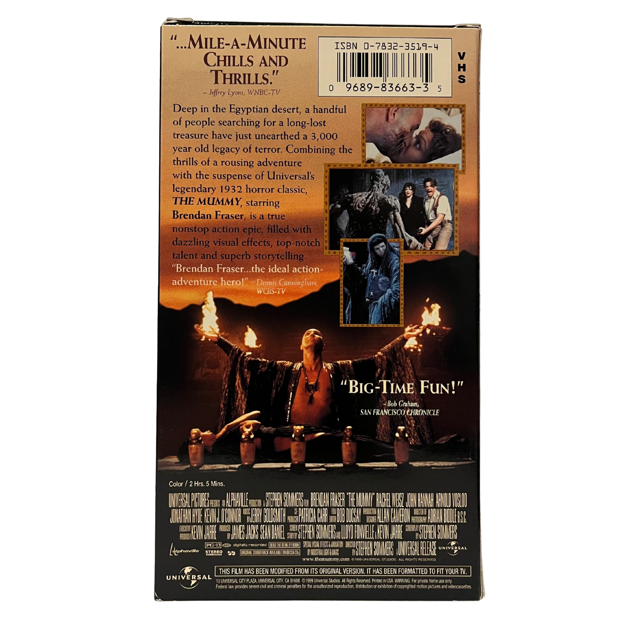 The Mummy VHS Tape